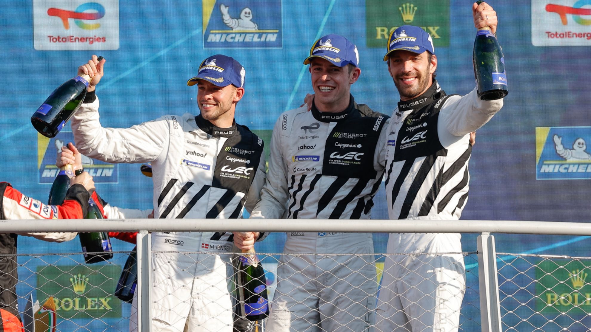 Peugeot logr su primer podio en el WEC en la anterior carrera, en Monza.