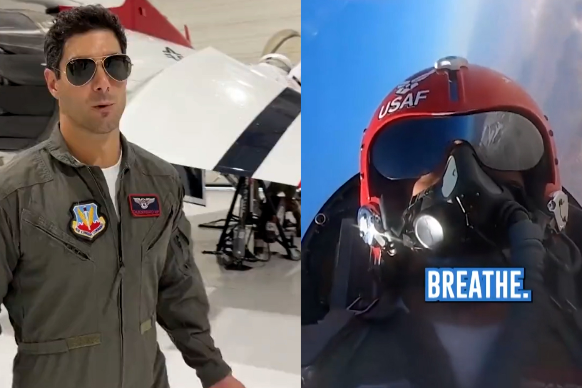 Jimmy Garoppolo flies US fighter jet as part of epic NFL training routine