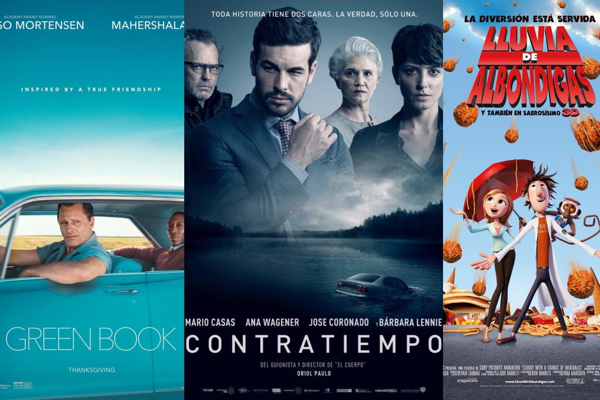 Lista de películas que Netflix retira en agosto: Green Book, Contratiempo, Lluvia de albóndigas...