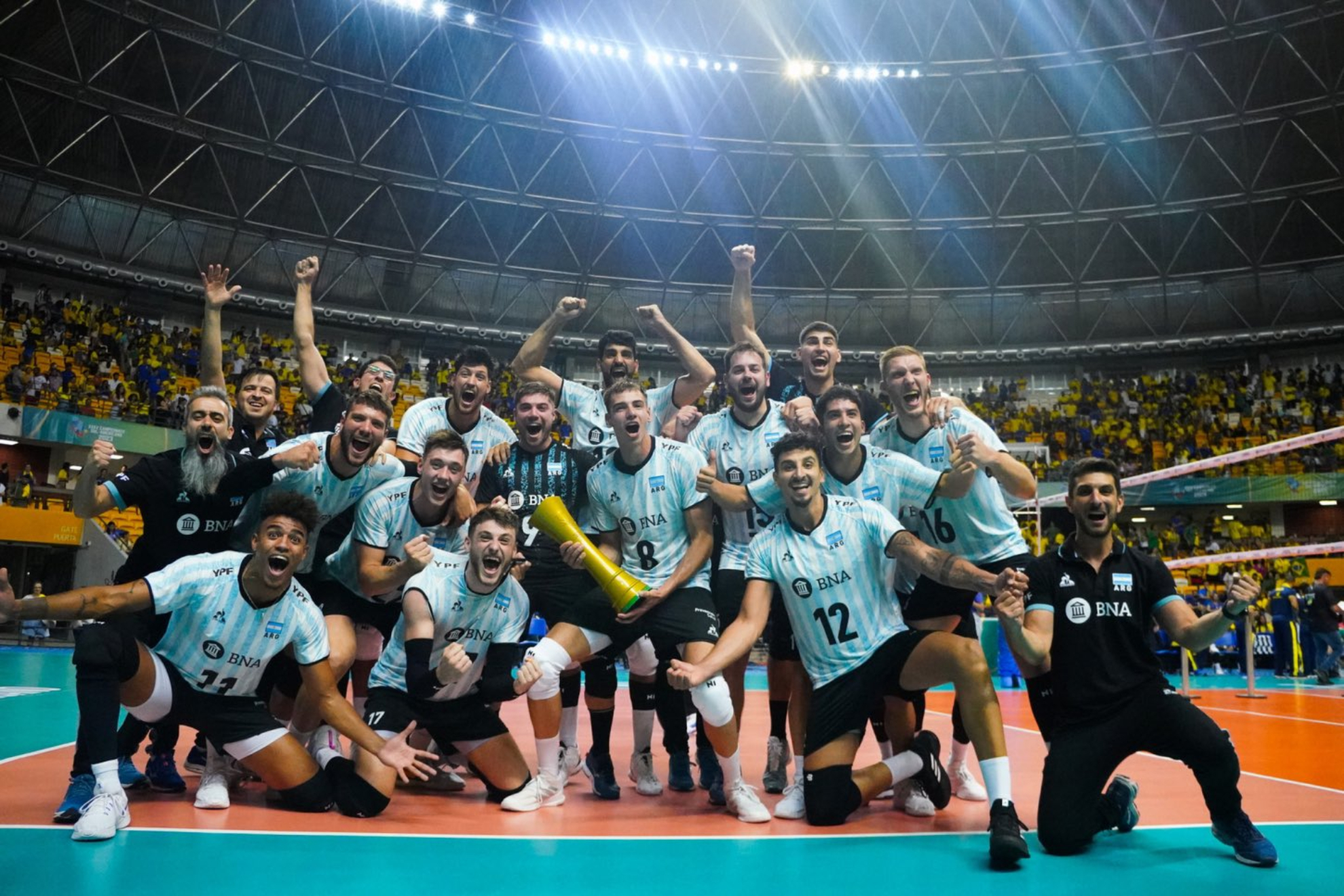 Argentina acaba con los 72 años de reinado de Brasil en el Sudamericano