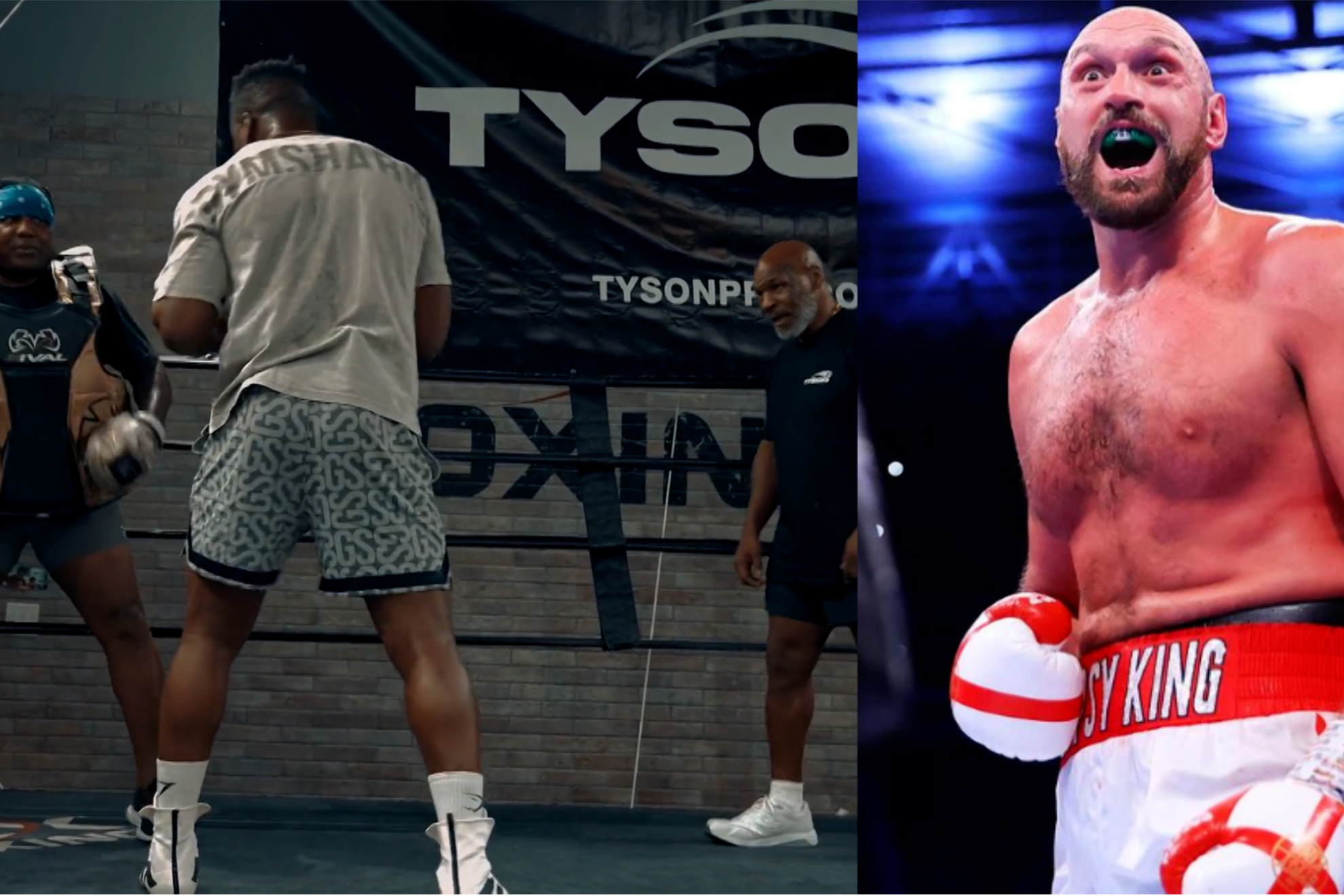Mike Tyson and Francis Ngannou start verbal war with Tyson Fury ahead of highly anticipated October fight