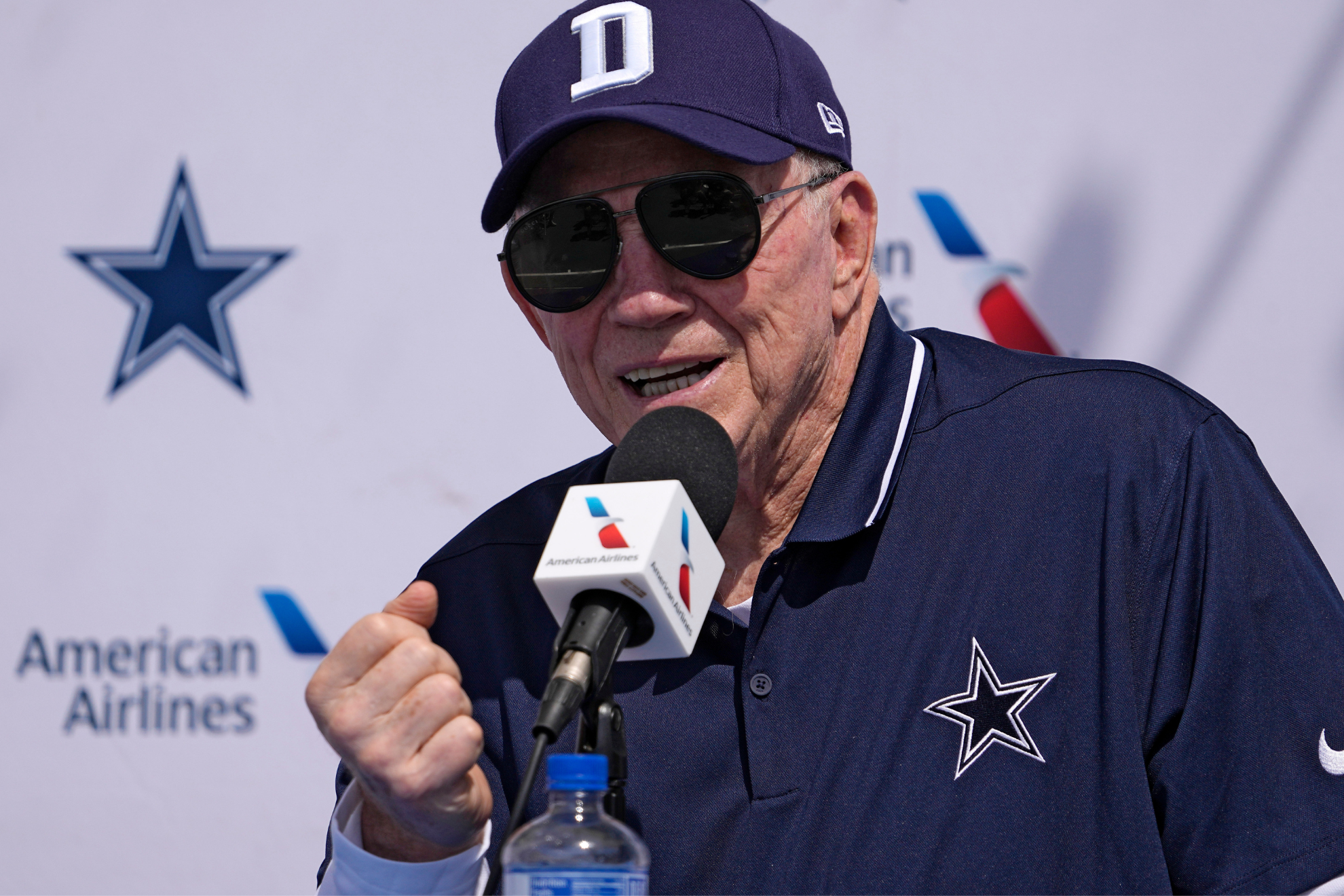 Jones purchased the Cowboys for $140 million in 1989.
