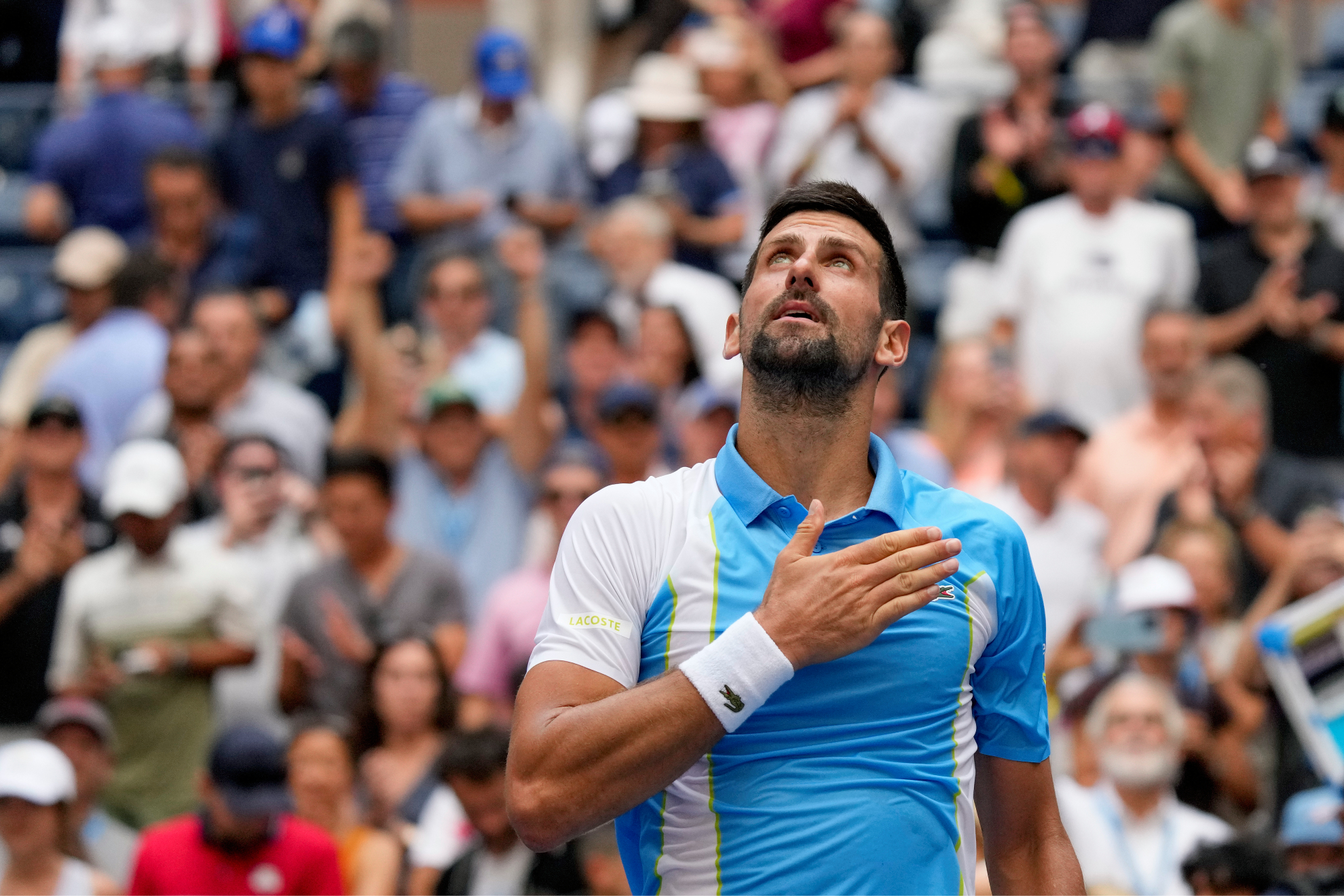 Laslo Djere - Novak Djokovic resumen y resultado de la 3º ronda del US Open 2023