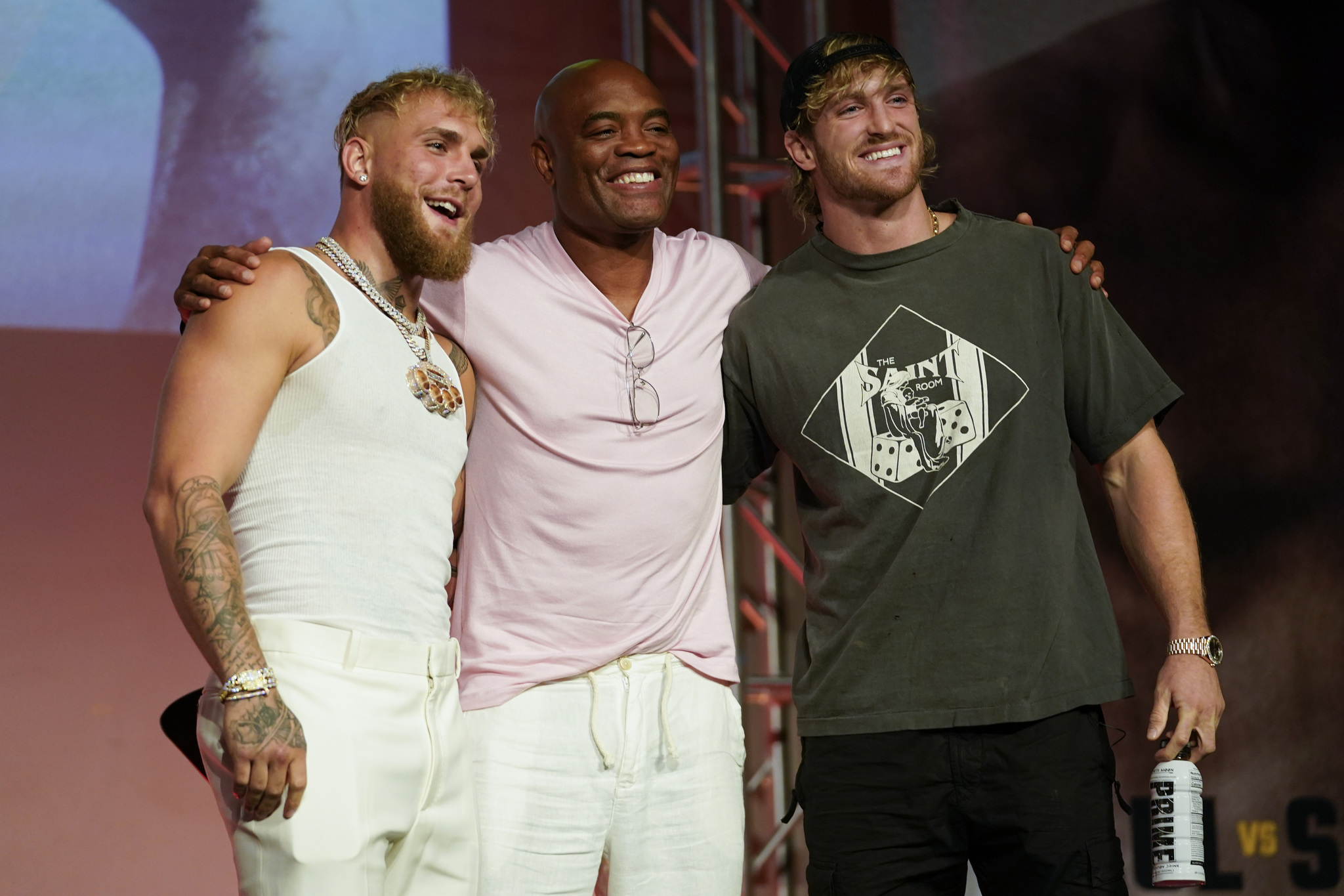 The Paul brothers and Anderson Silva