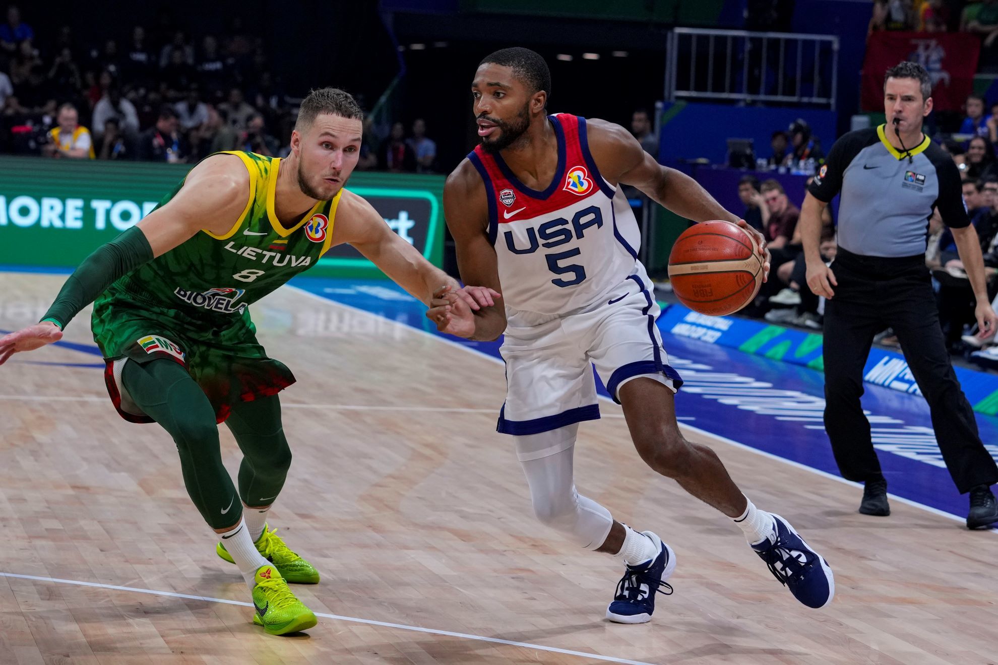 US falls to Lithuania at Basketball World Cup but still qualifies for Paris Olympics