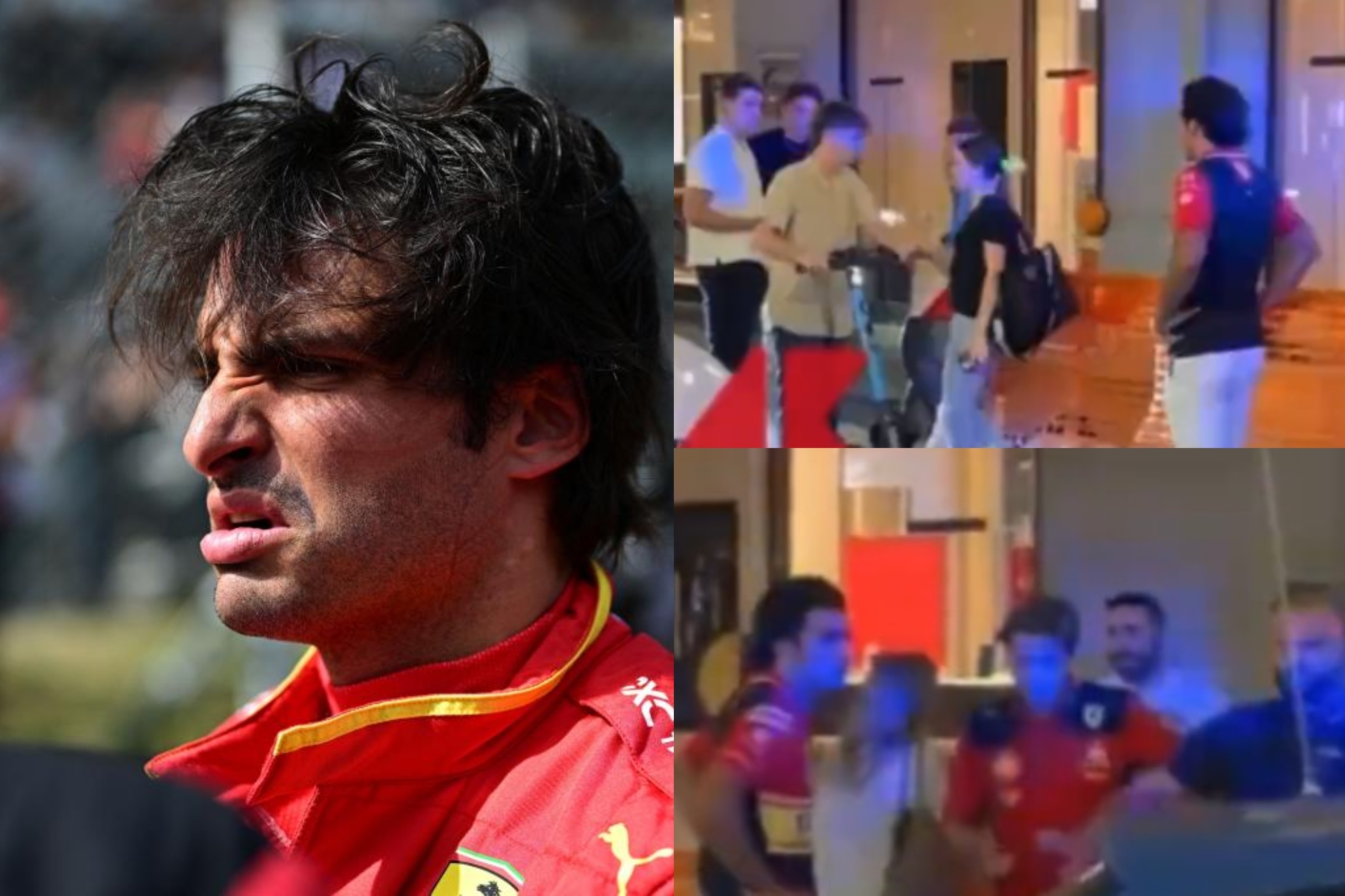 Sainz, víctima de un robo planificado