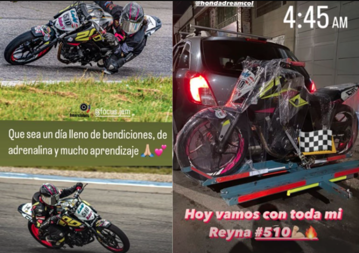 Tragedia en deporte de Colombia: Motociclista Leydy Díaz murió por accidente en la pista de Tocancipá
