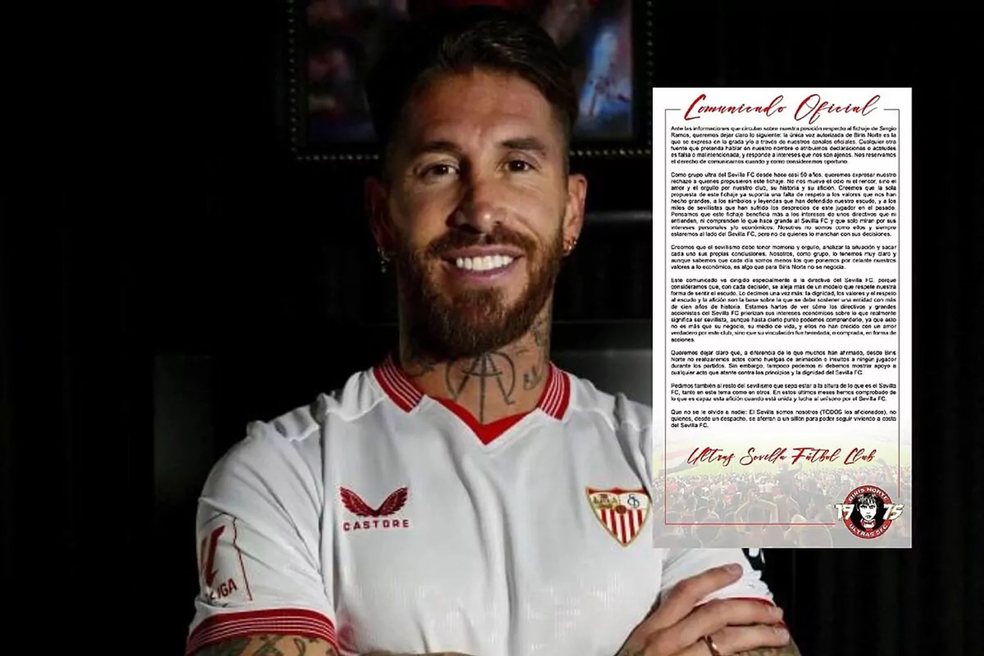 Sevilla ultras blast Sergio Ramos: A lack of respect for the values that made us great