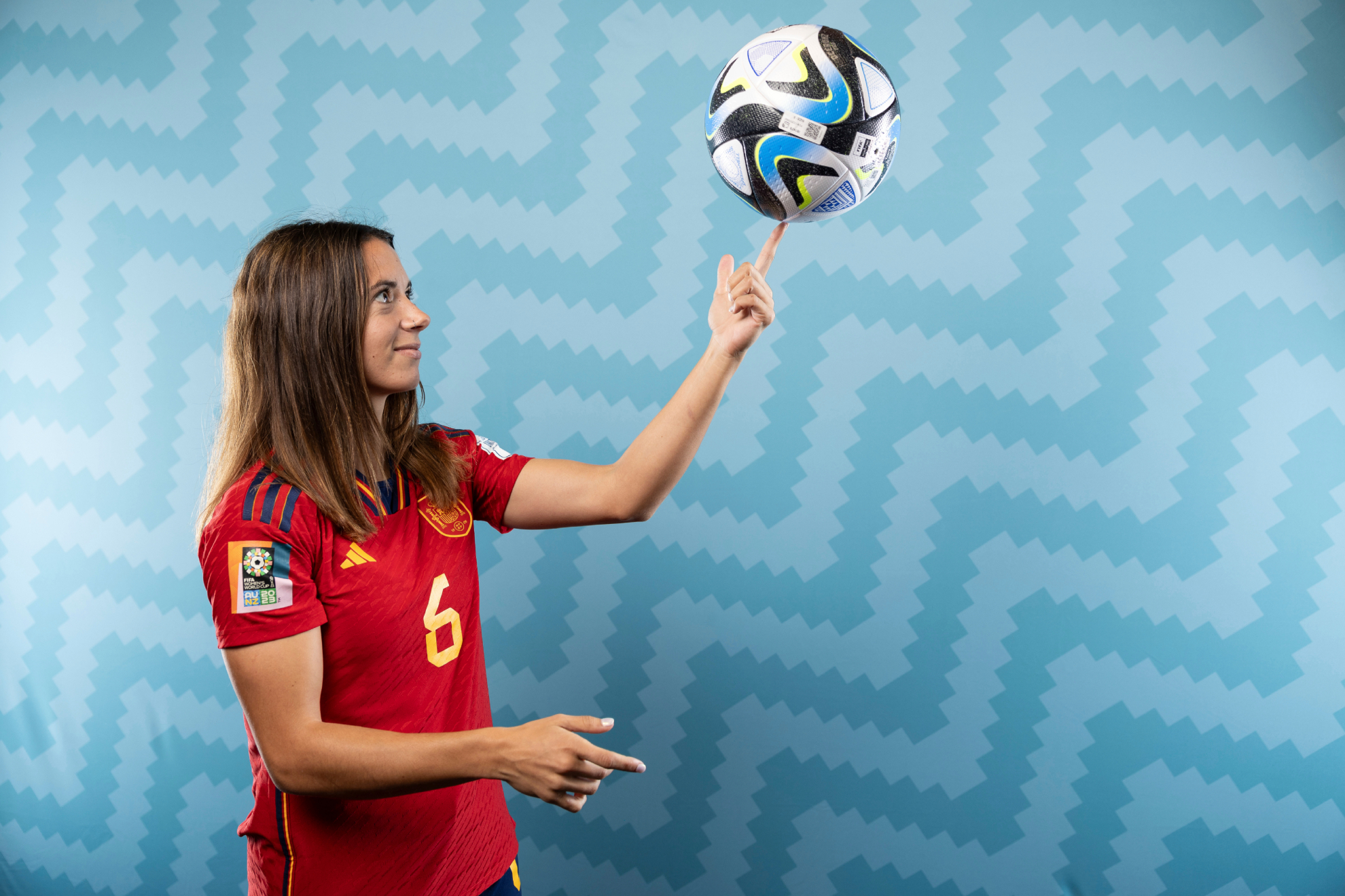 Aitana Bonmatí, con la selección española