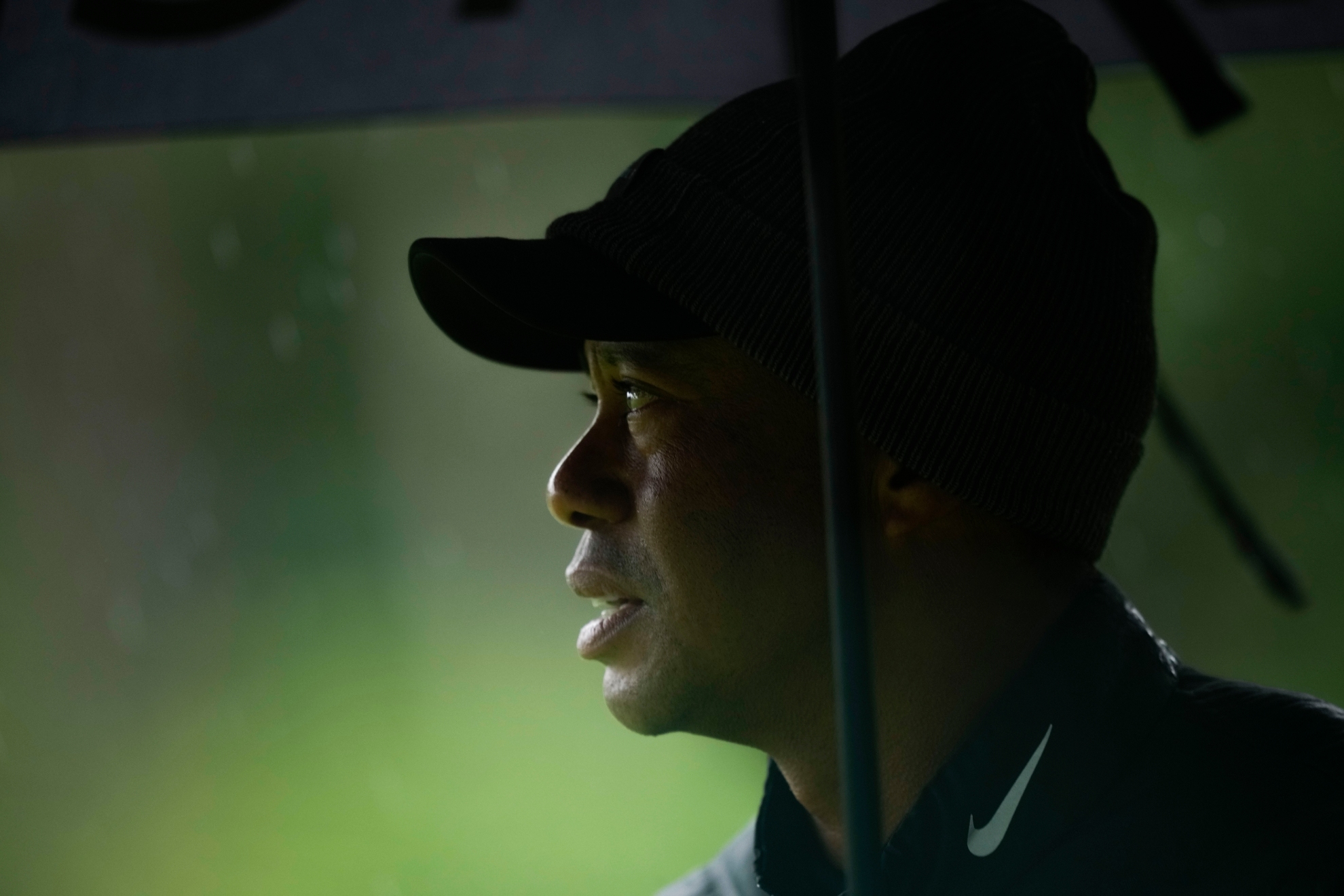 Tiger Woods during a golf tournament.