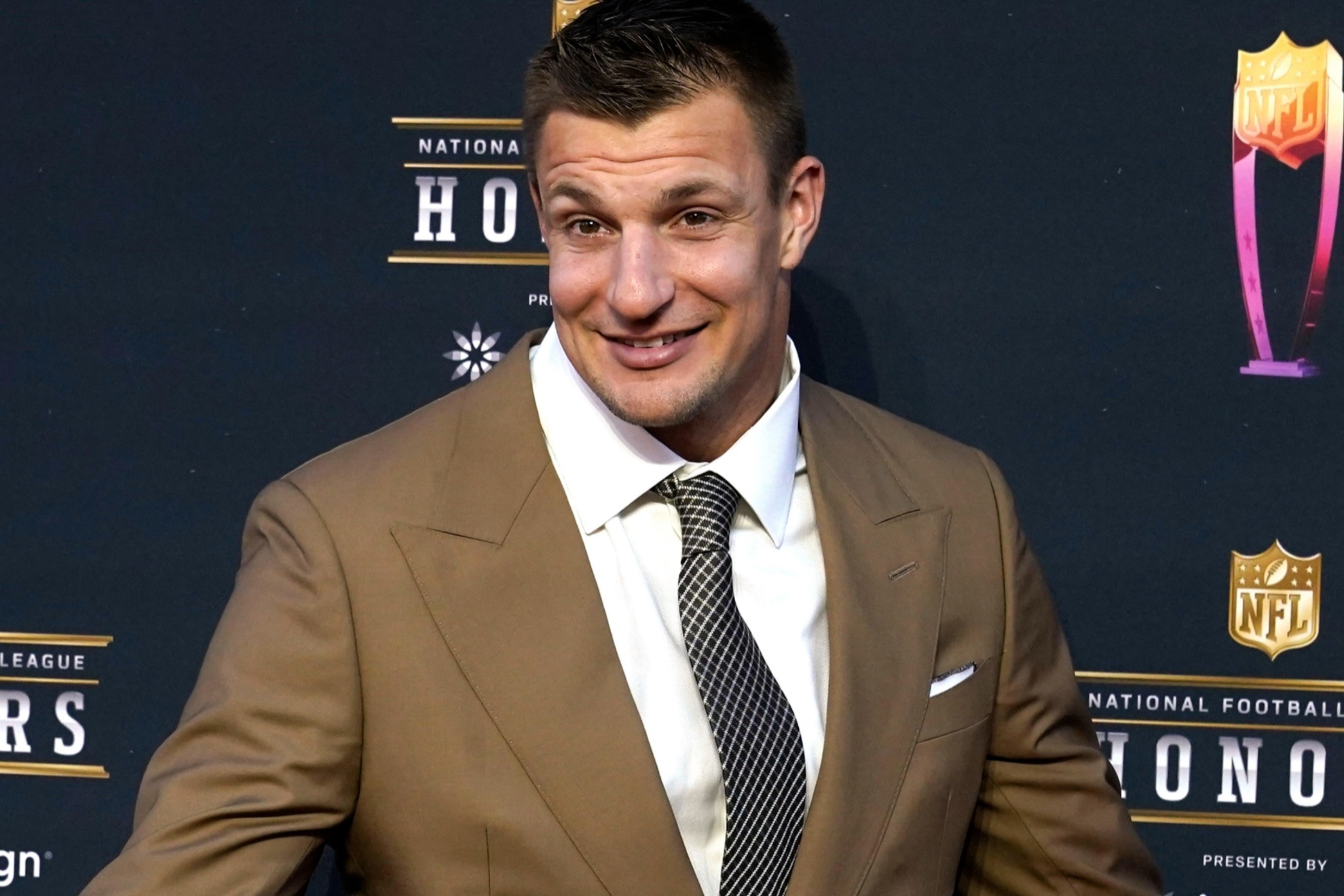 Former Patriots and Buccaneers tight end, Rob Gronkowski.