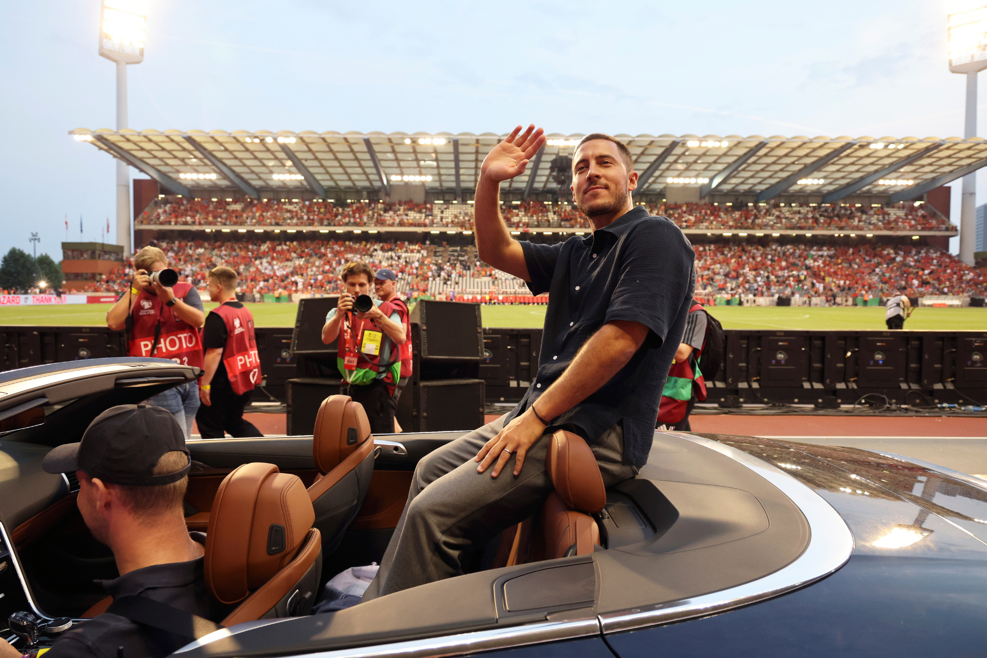 Eden Hazard appears ready to ride into the sunset.
