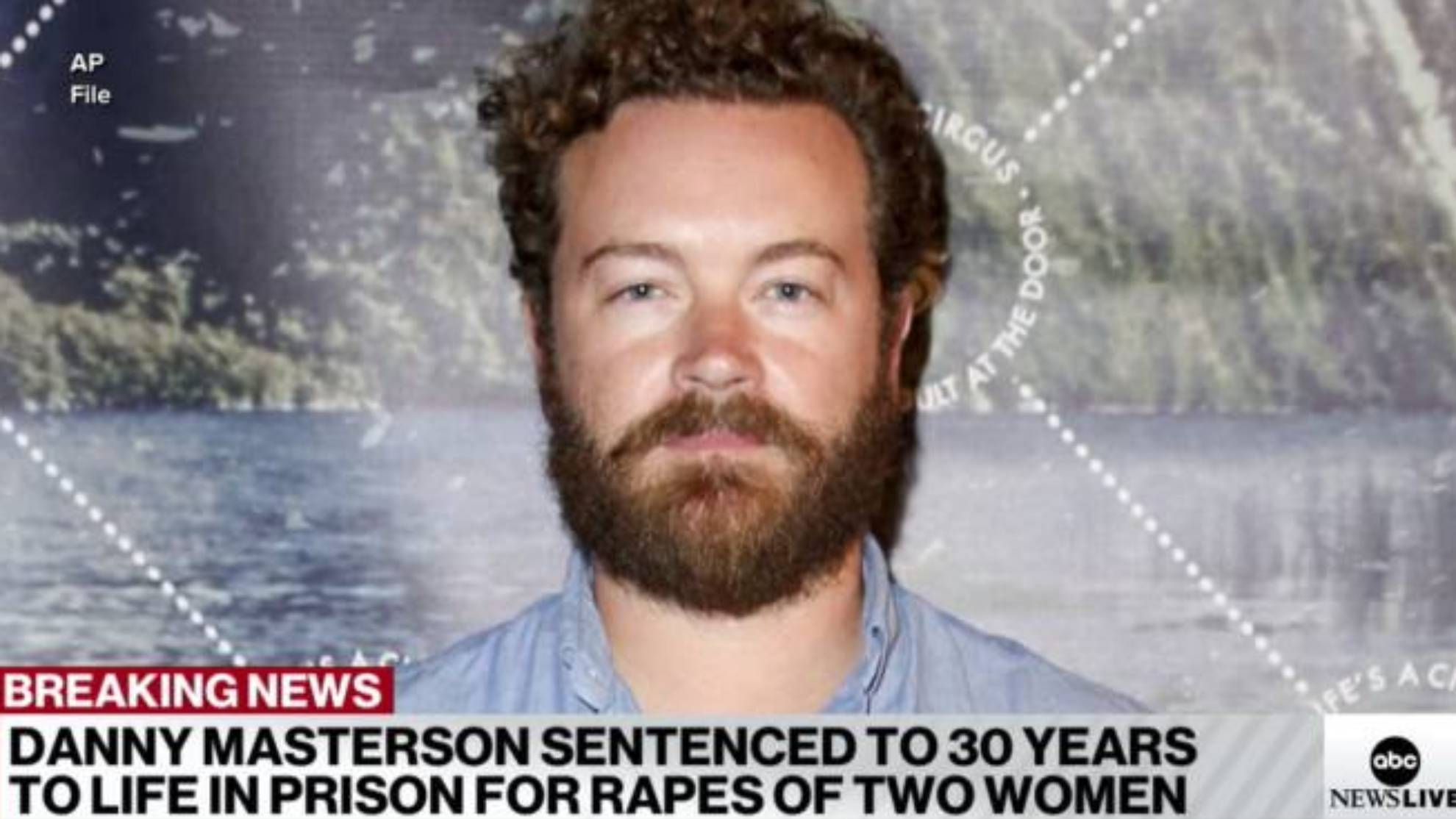 Danny Masterson, condenado a una pena de "entre 30 años y cadena perpetua" por violar a dos mujeres