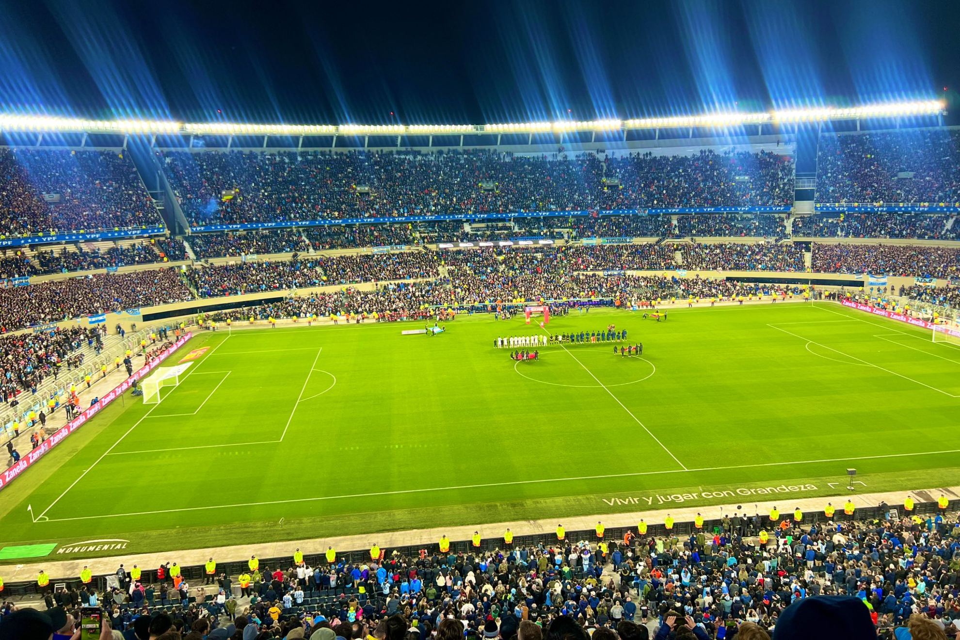 Hasta 20 tokenistas disfrutaron del debut de Argentina en su camino al Mundial de 2026