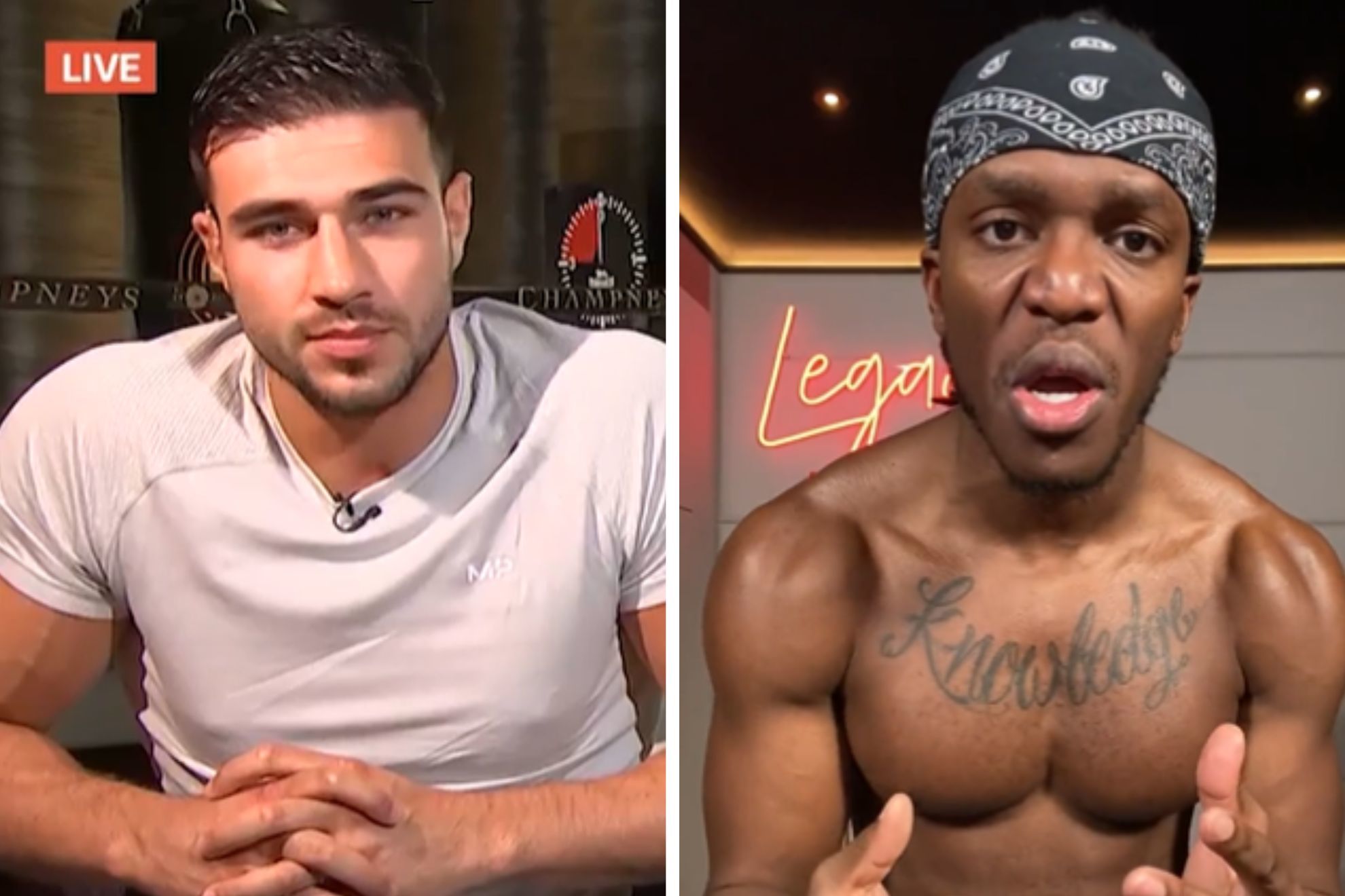 Boxing Tommy Fury leaves ITV host disturbed when responding to KSIs dramatic warning Marca