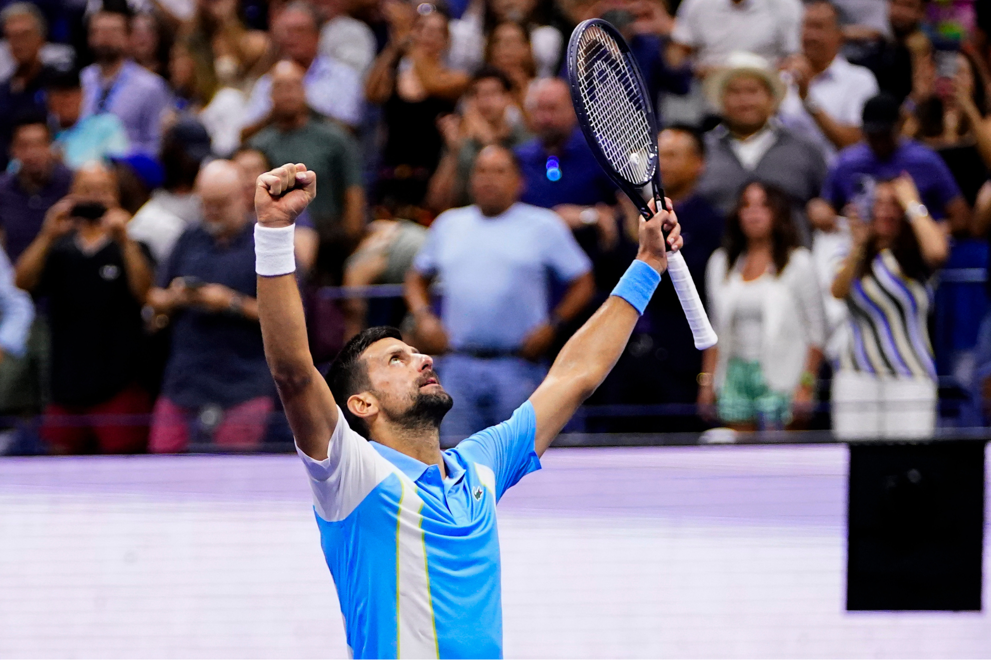 Djokovic is heading back to another final.