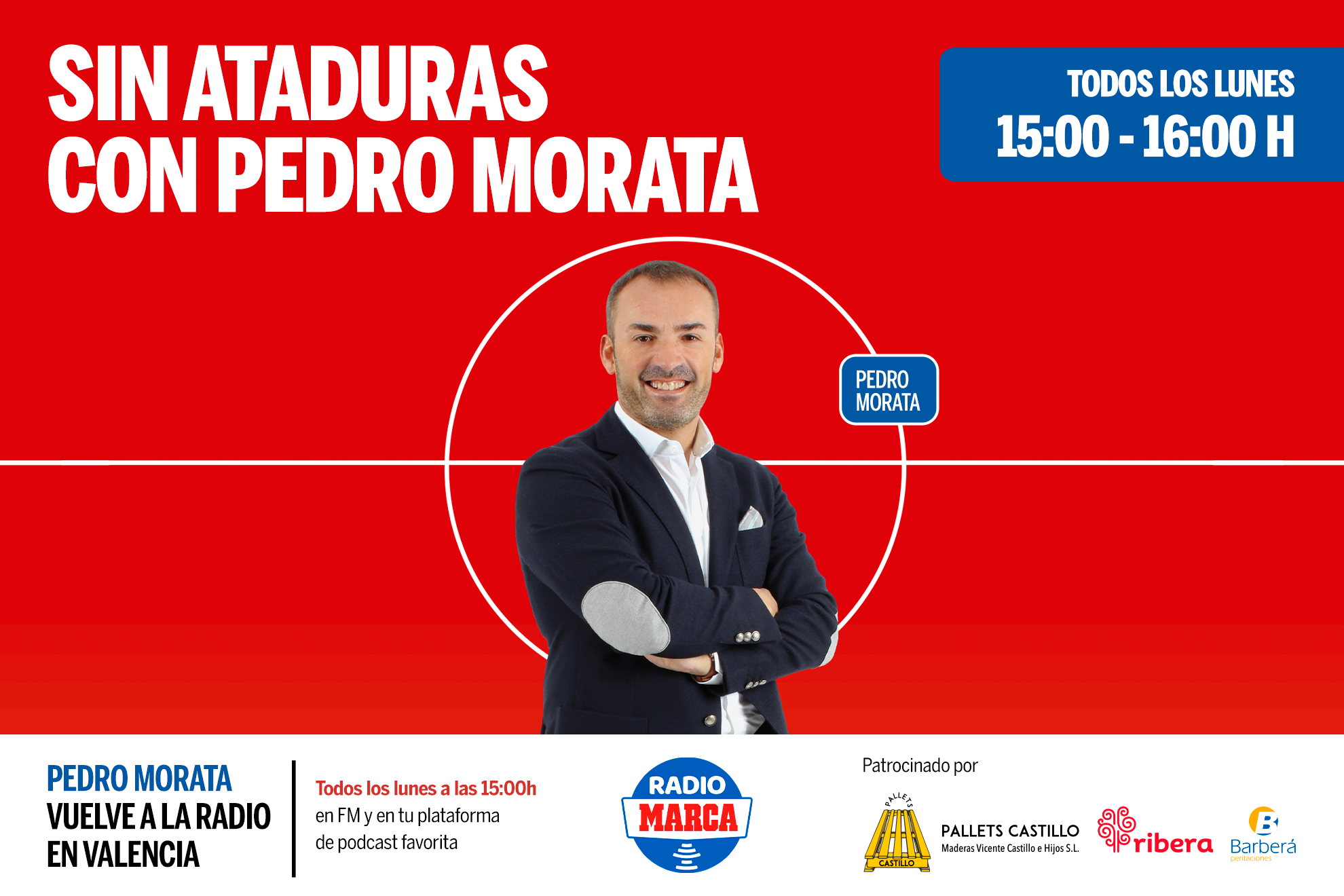 Pedro Morata regresa 'sin ataduras' a Radio MARCA Valencia