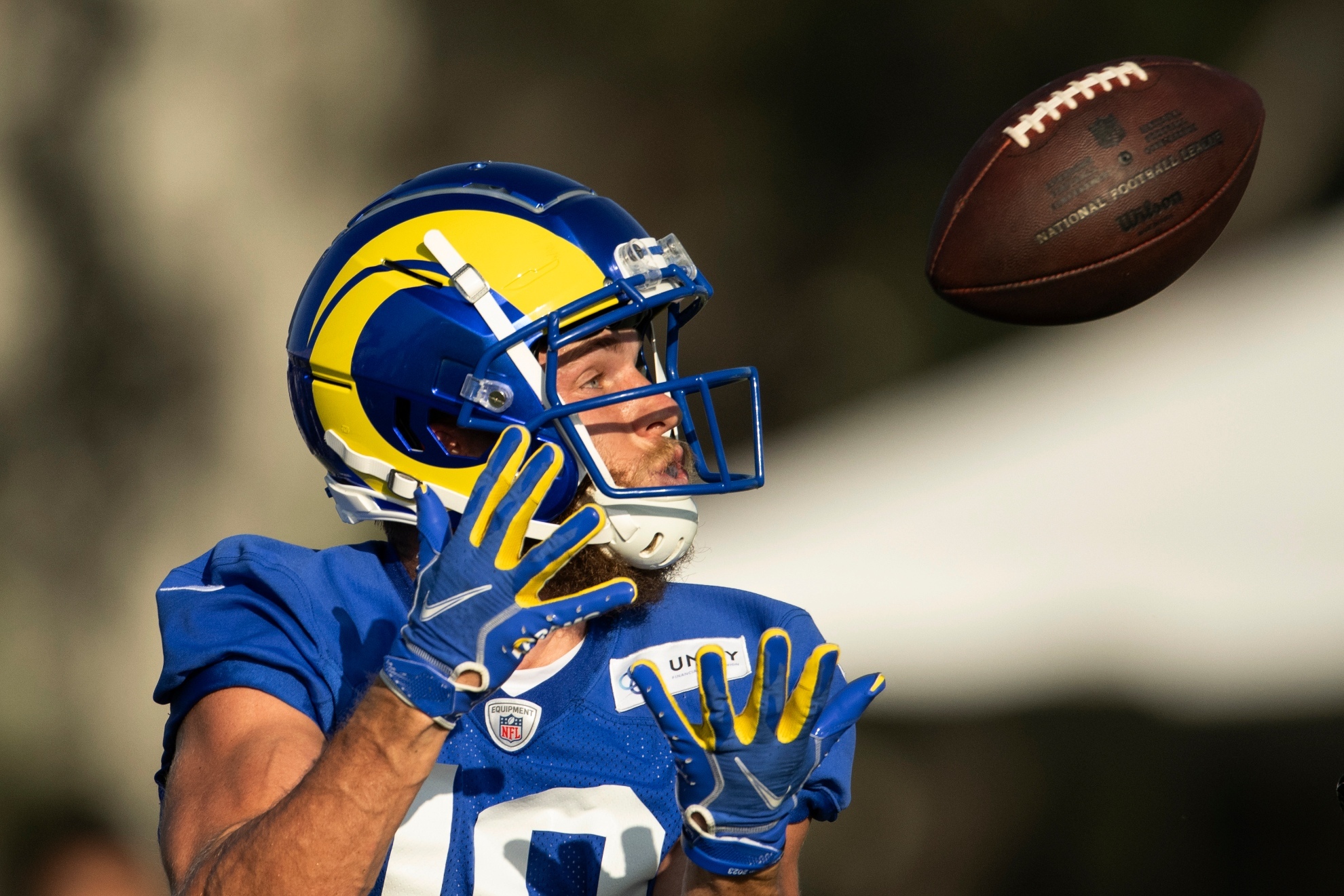 Image of Cooper Kupp during a pre-season game.