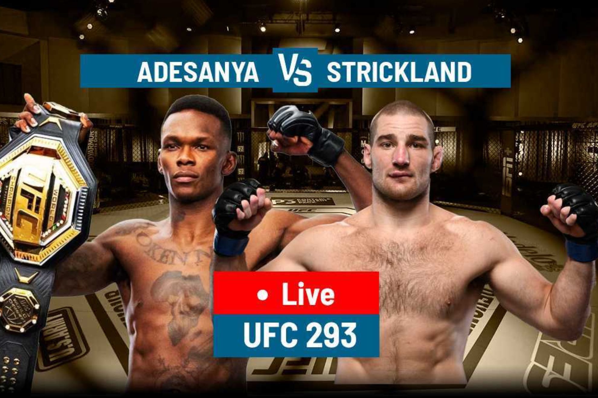 UFC 293: Israel Adesanta vs. Sean Strickland