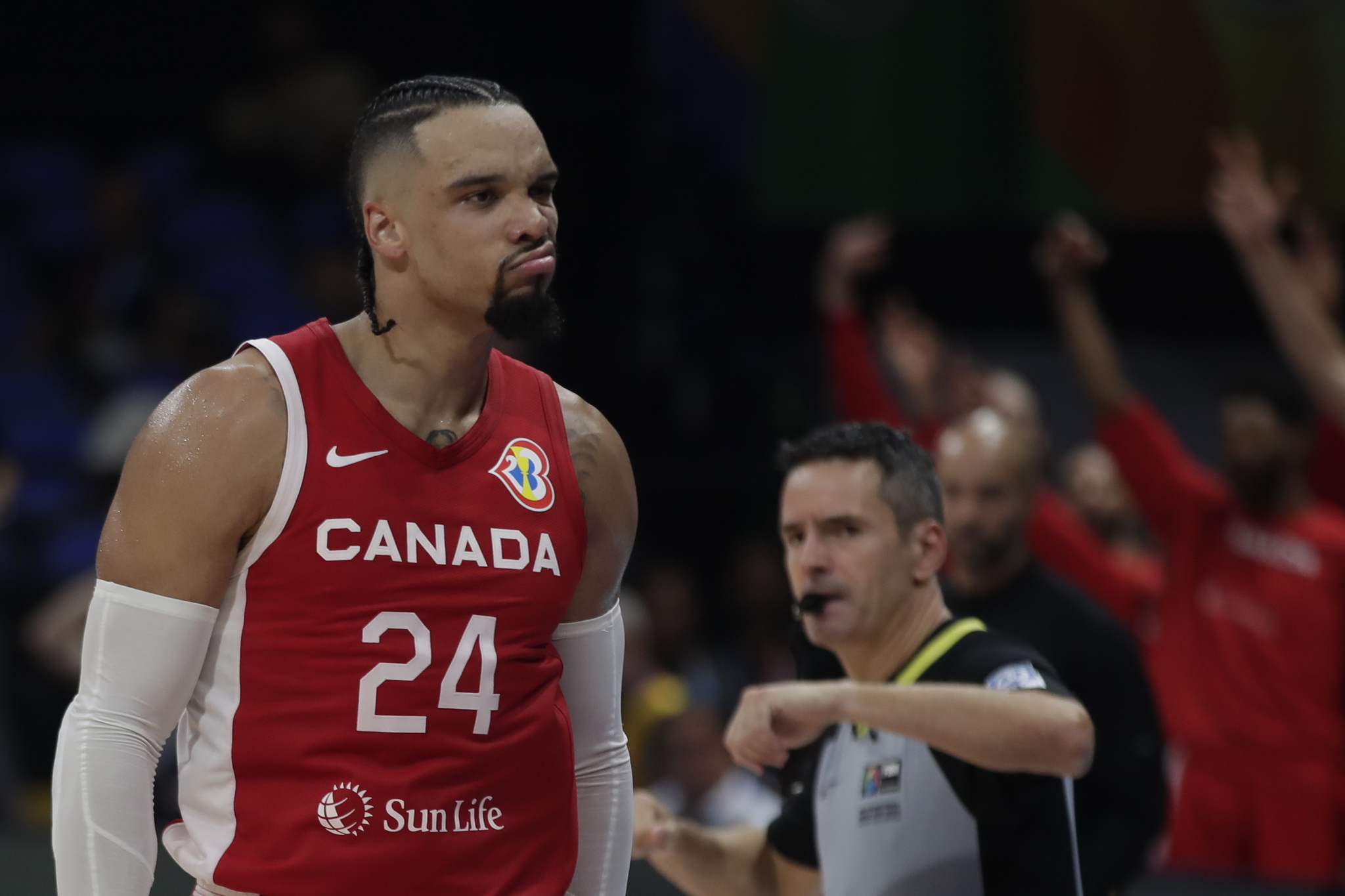 Dillon Brooks of Canada during the FIBA Basketball World Cup 2023