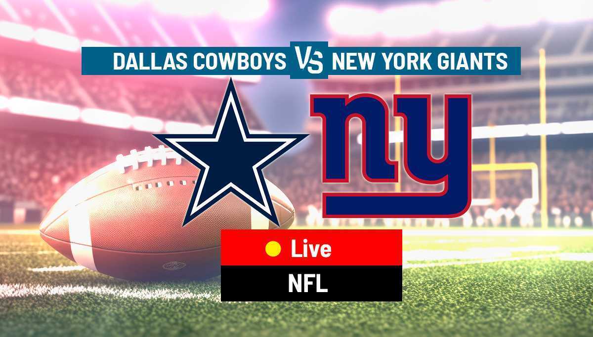 dallas cowboys versus new york giants