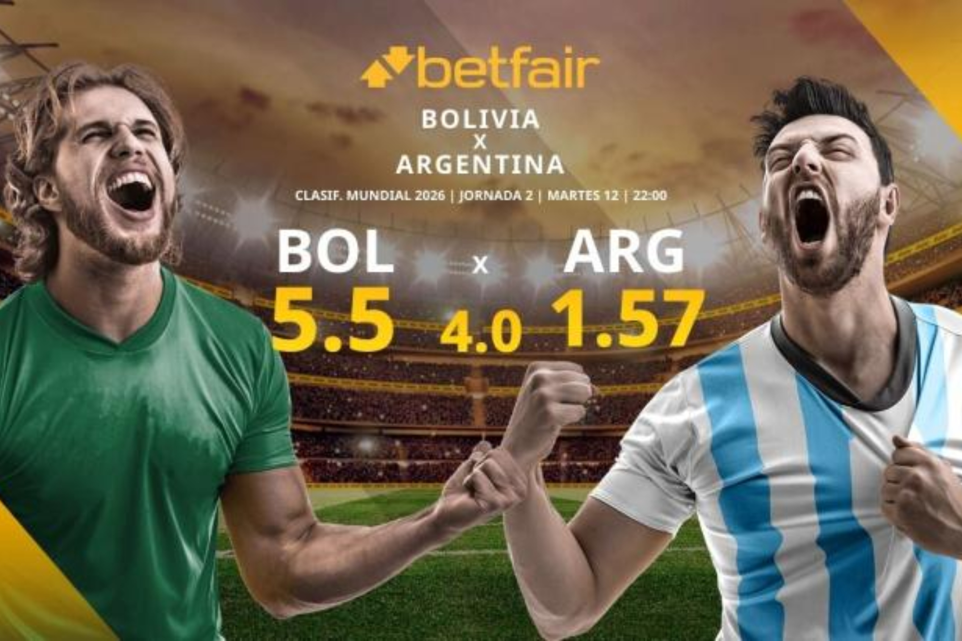 Bolivia vs Argentina: estadísticas y pronósticos