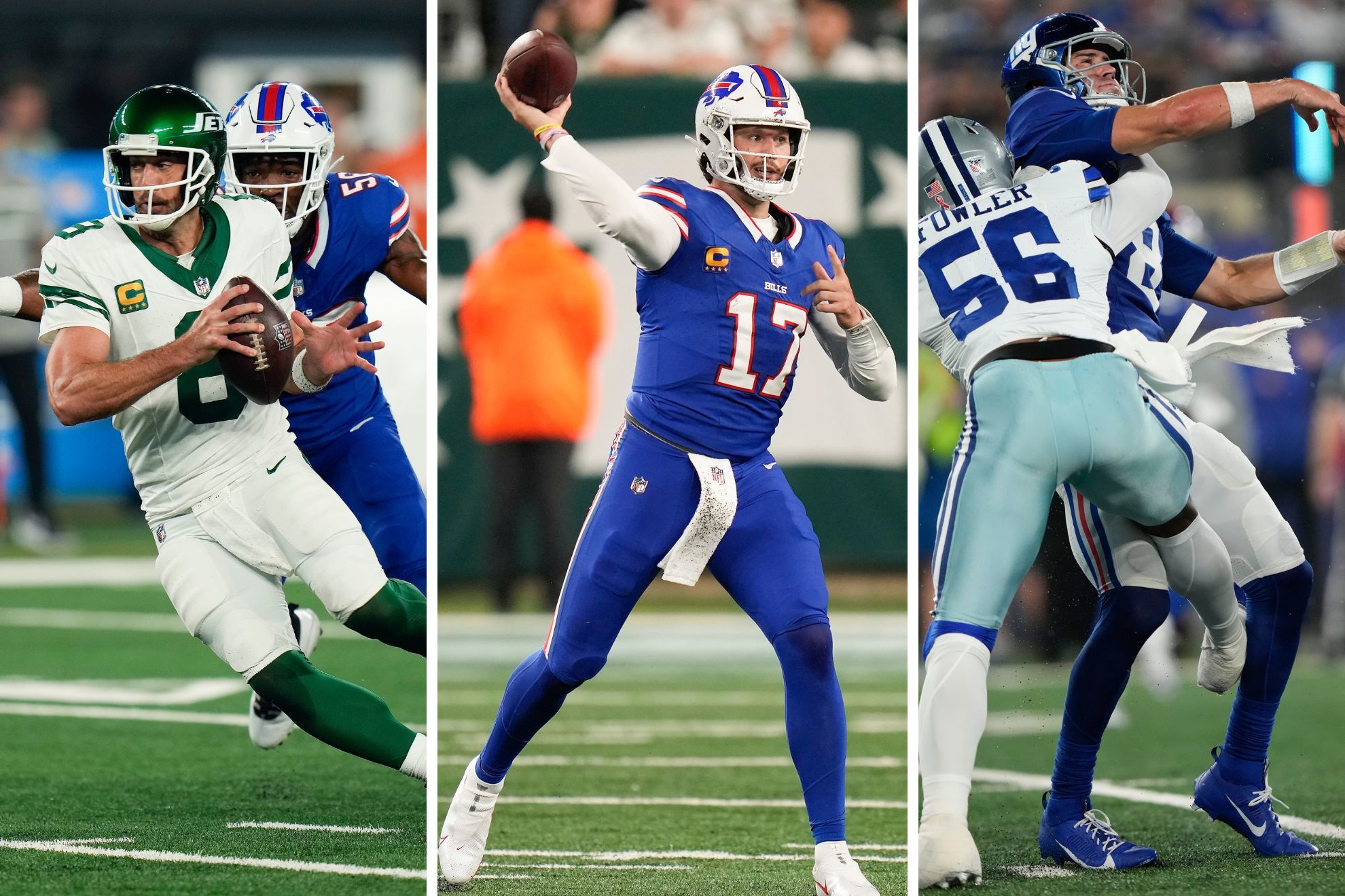 Aaron Rodgers, Josh Allen and Daniel Jones churn out worst NFL week in NY history