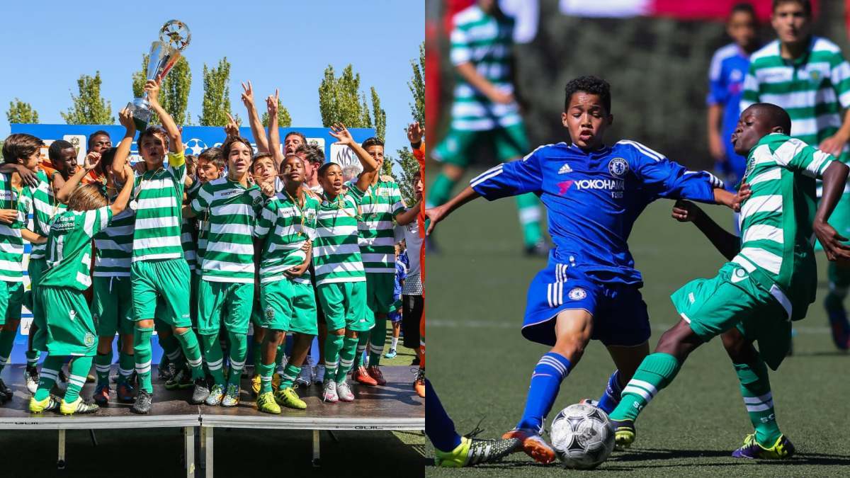 Jamal Musiala y Nuno Mendes se enfrentaron en la final de 2015; el Sporting de Portugal sali
