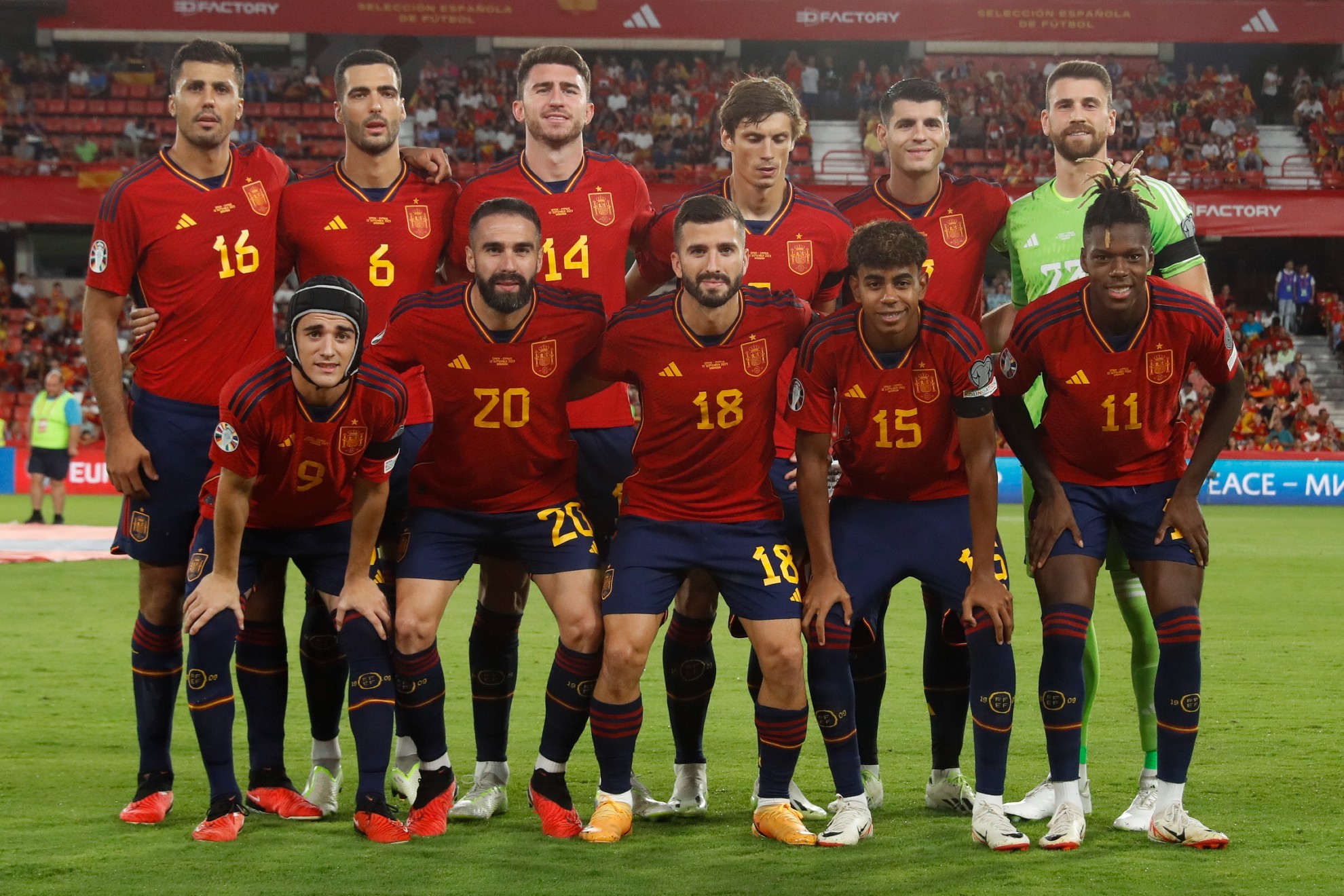 Uno a uno de España contra la selección de Chipre: ponga un Rodri en su equipo
