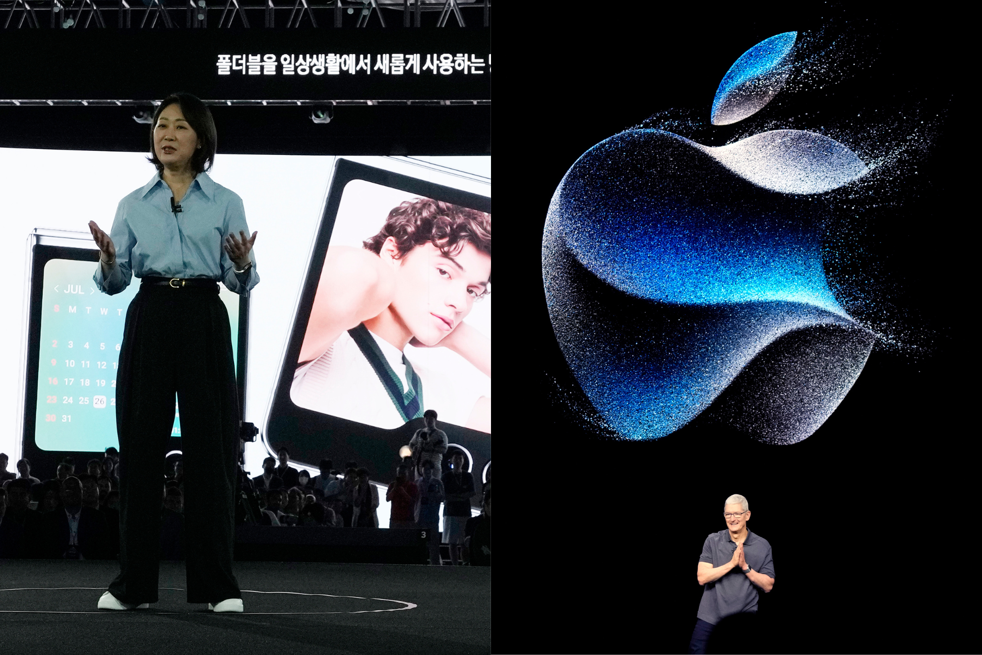 Samsung and Apple's rivalry continues.