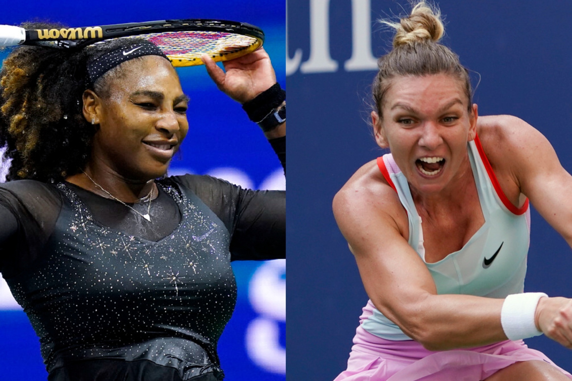 Serena Williams took a jab at suspended rival Simona Halep