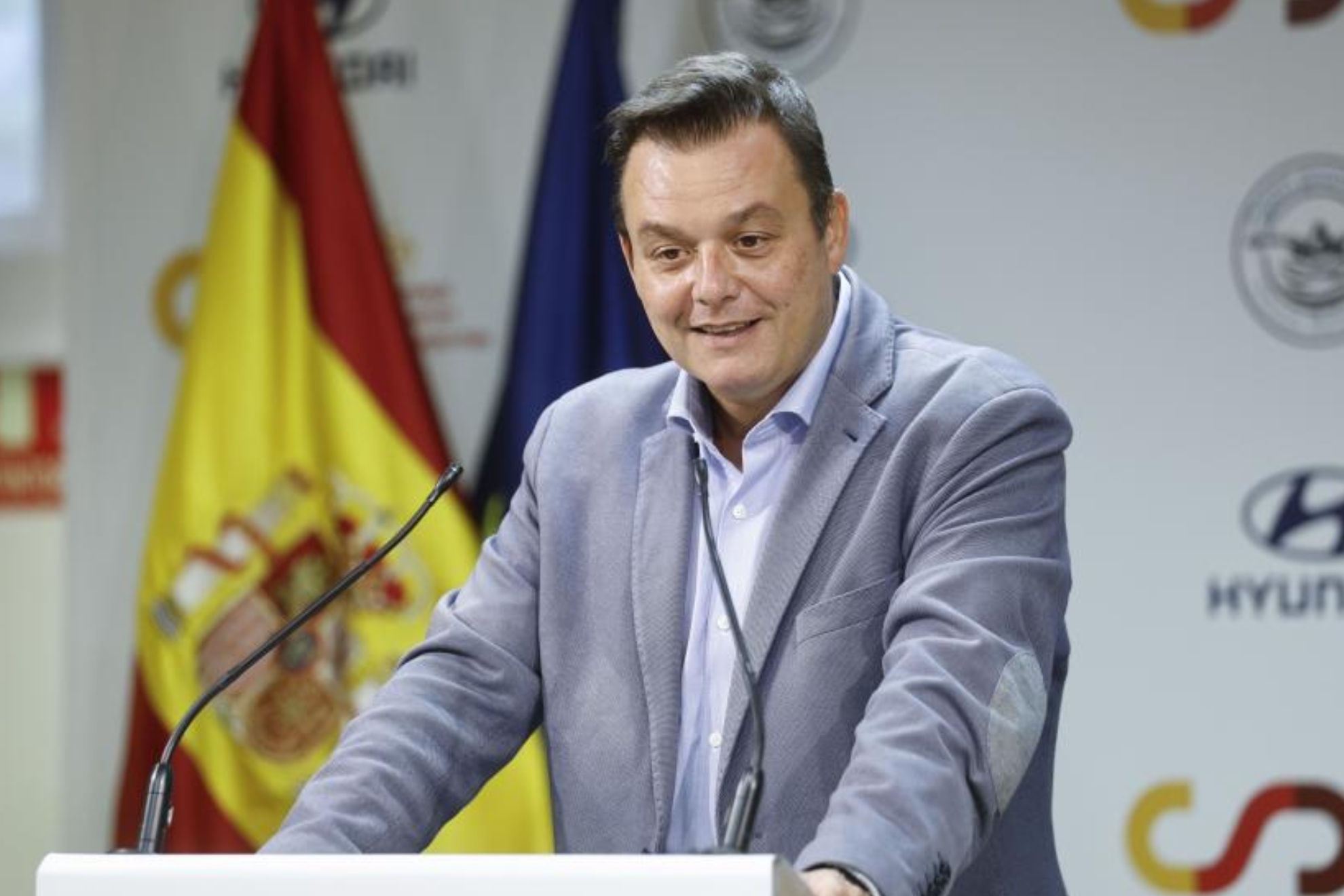 Víctor Francos, presidente del Consejo Superior de Deportes.