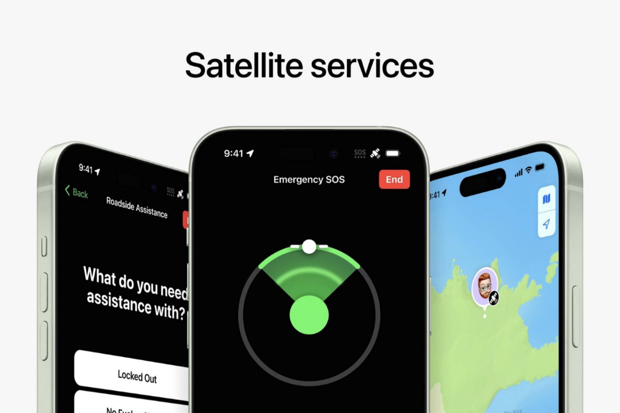 La conexión satelital es una de las funciones más recientes de los iPhone.