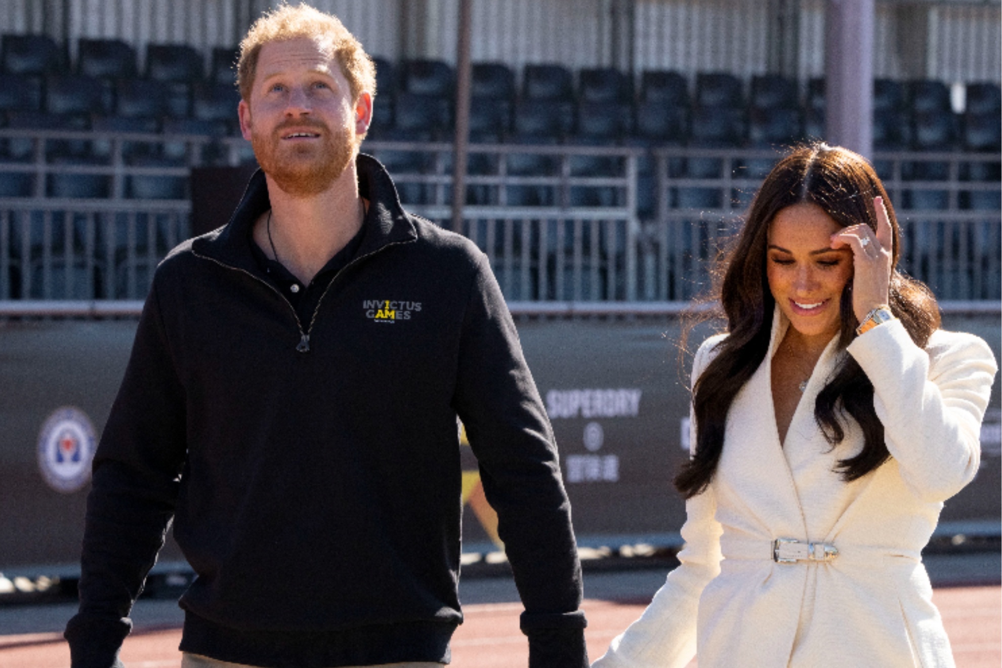 The Duke and Duchess of Sussex, Prince Harry and Meghan Markle.
