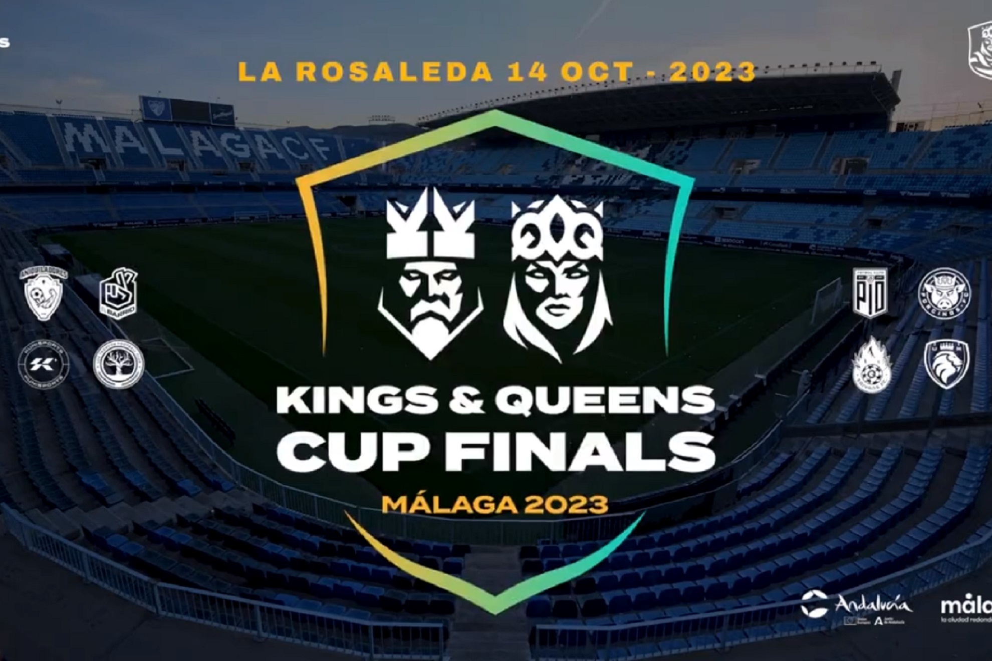 Las finales de la Kings Cup y la Queens Cup llegan a  Málaga, se jugarán en la Rosaleda