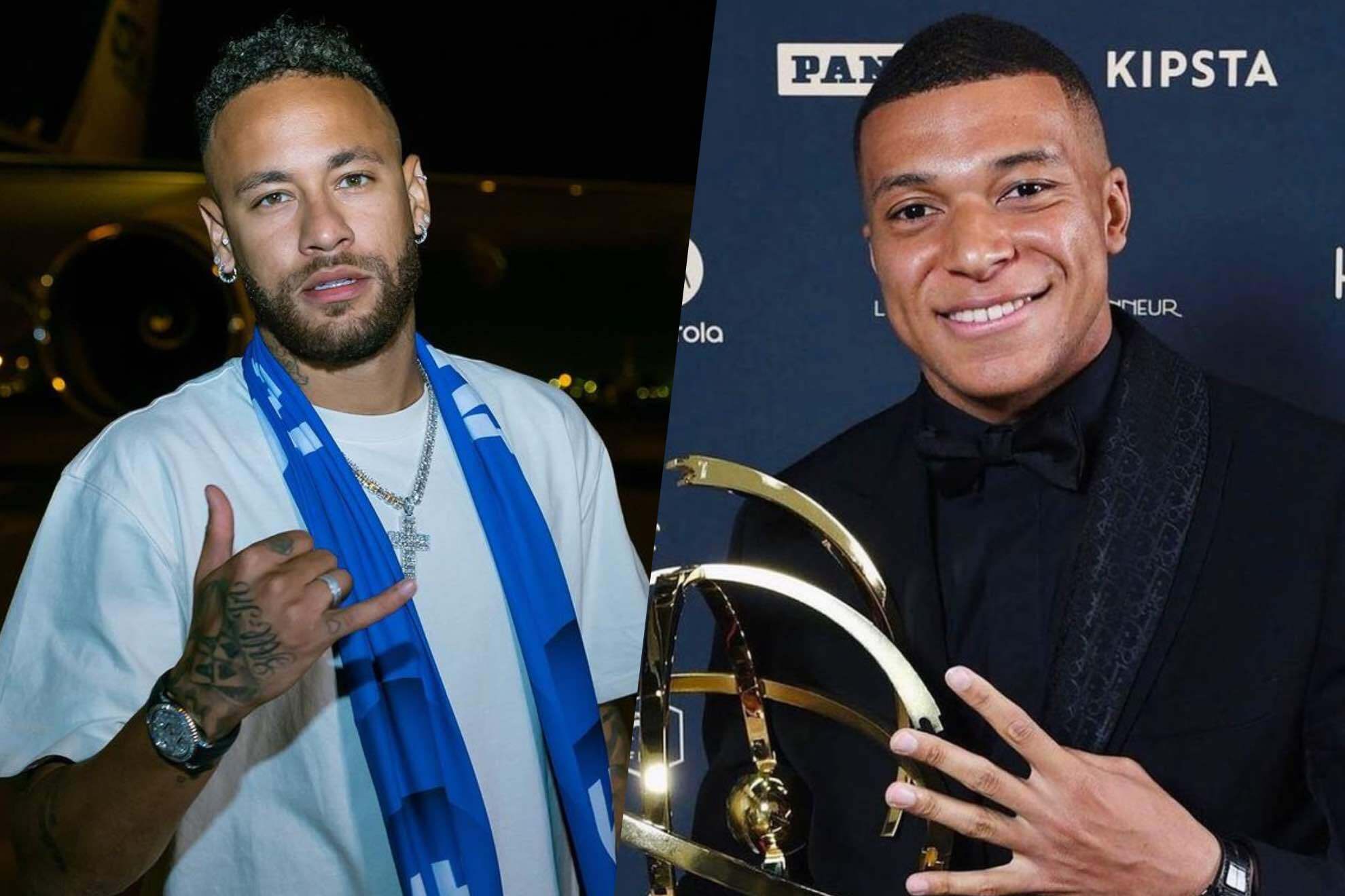 Neymar and Mbappe's Instagram drama