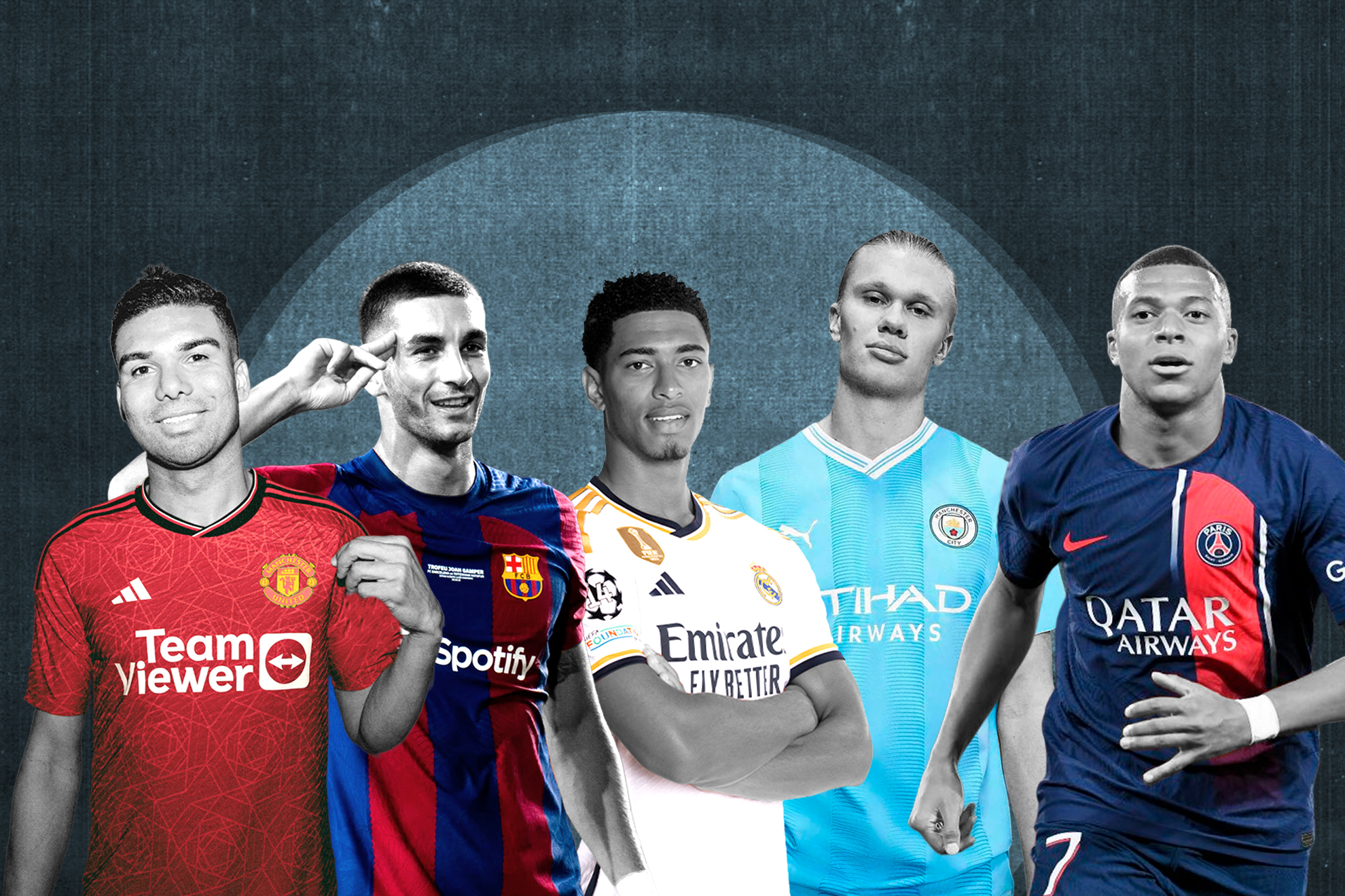 Real Madrid and Barcelona dominate the business of football shirts: How much do clubs earn from sponsorship?