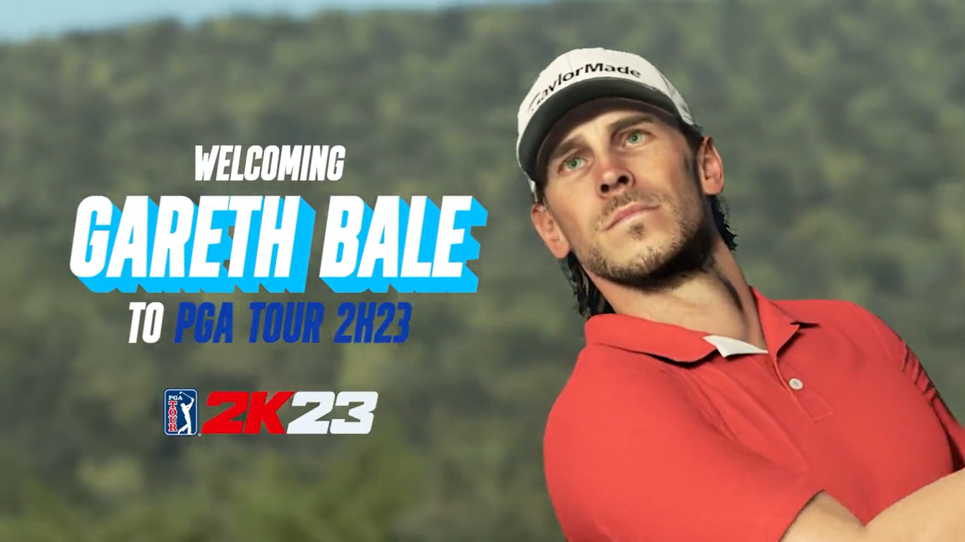 Gareth Bale saldrá en el PGA Tour 2K23 | PGA Tour 2K23