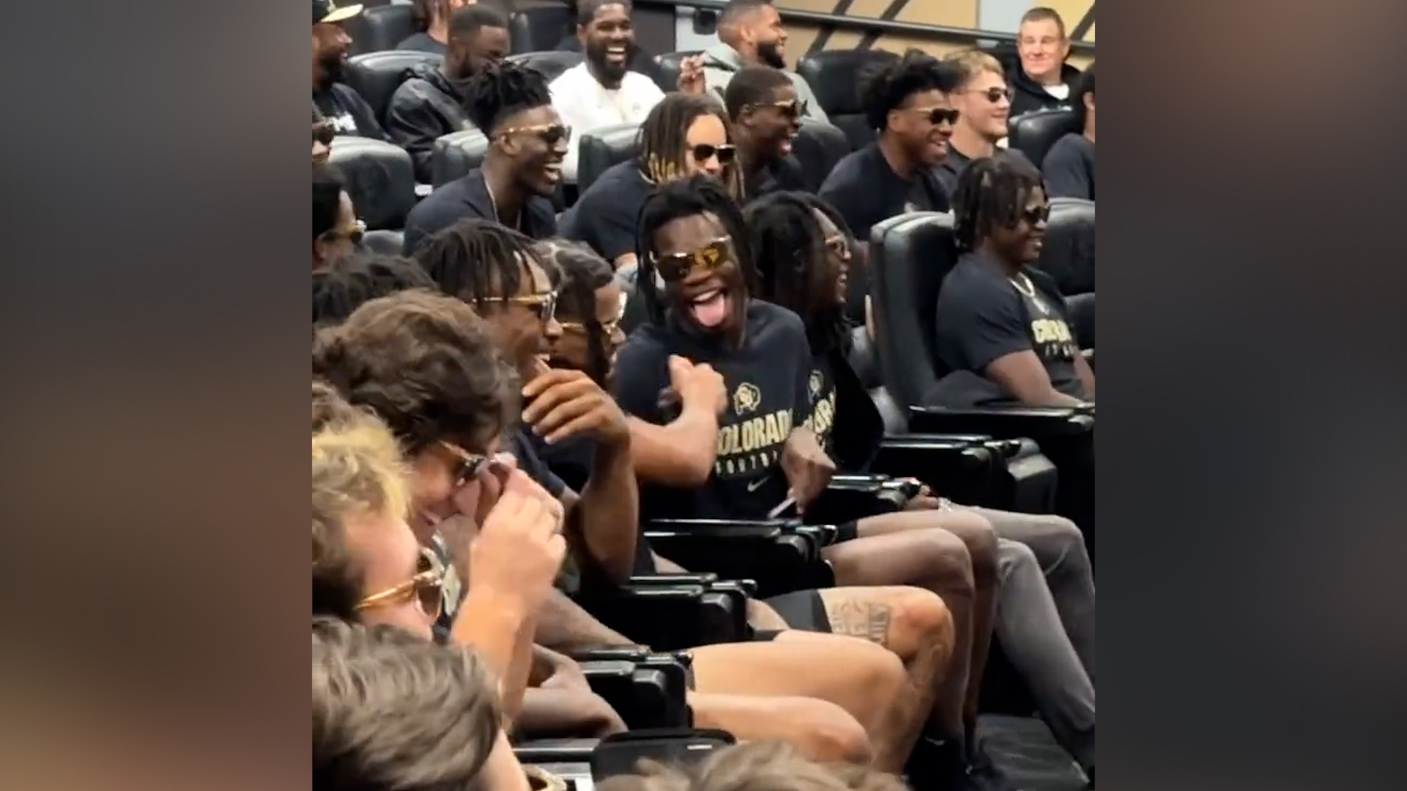 Coach Prime throws shade, gifts sunglasses to entire Colorado state team in style statement