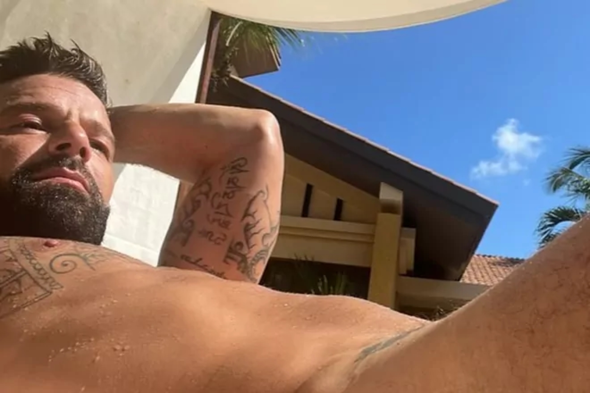 Ricky Martin goes viral for posting a naked video amid peaceful divorce