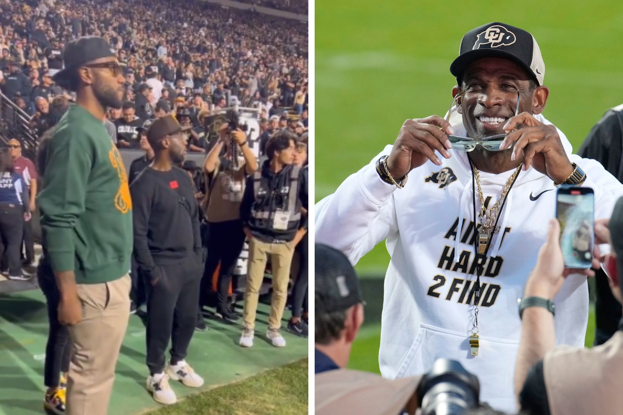 Clippers star Kawhi Leonard makes rare public appearance to support Buffaloes