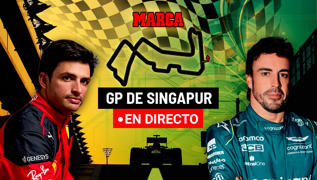 Resumen y clasificación del Gran Premio de Singapur de Fórmula 1 | Sainz 1º y Alonso 15º