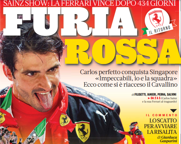 Italia encumbra al fin al nuevo Carlos: "Como Lauda, Prost o Villeneuve"
