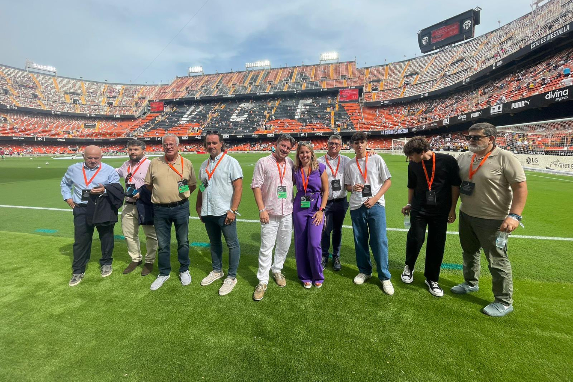 An experience at Mestalla with a taste of victory