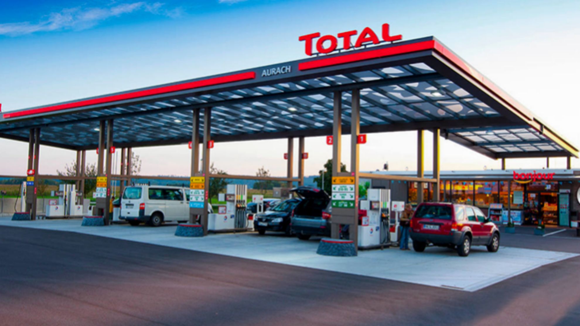 Total ya ha anunciado que no venderá el combustible a más de 2 euros.