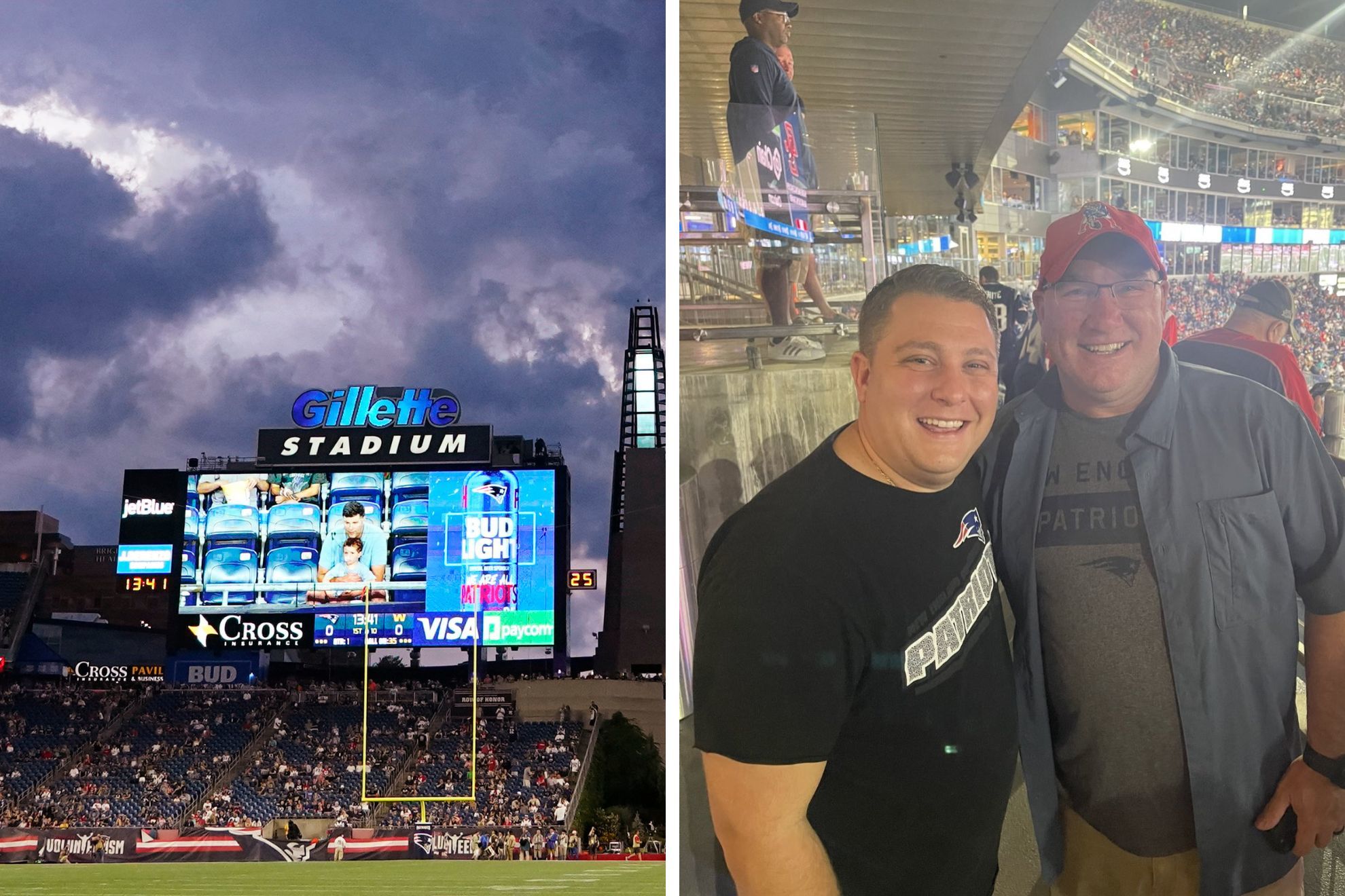 Two Patriots fans suffer medical incident at Gillette Stadium, only one lives thanks to off-duty firemen