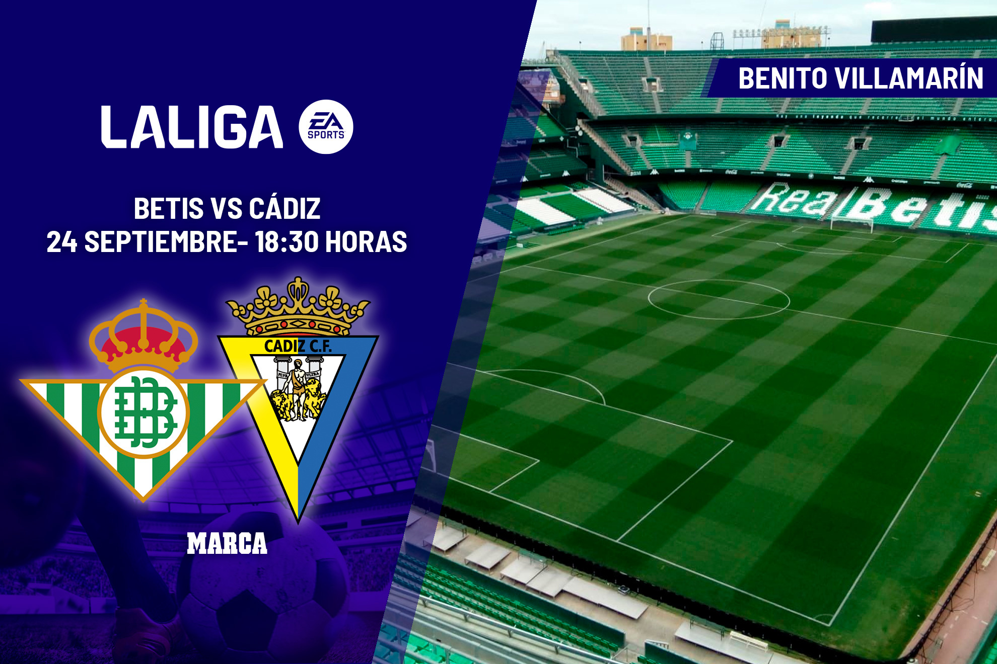 Betis - Cádiz en directo | LaLiga EA Sports hoy en vivo