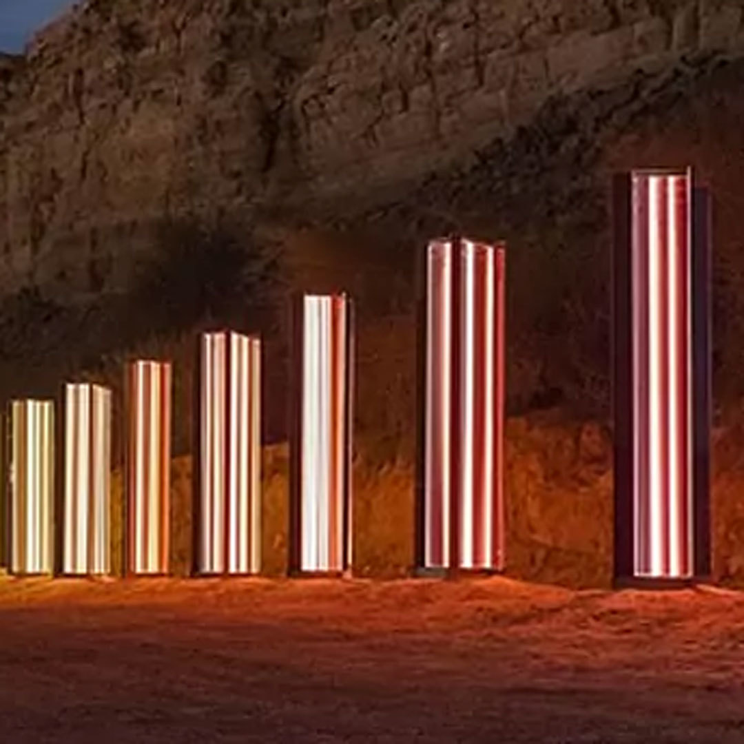 Riad se convierte en una espectacular galería de arte al aire libre
