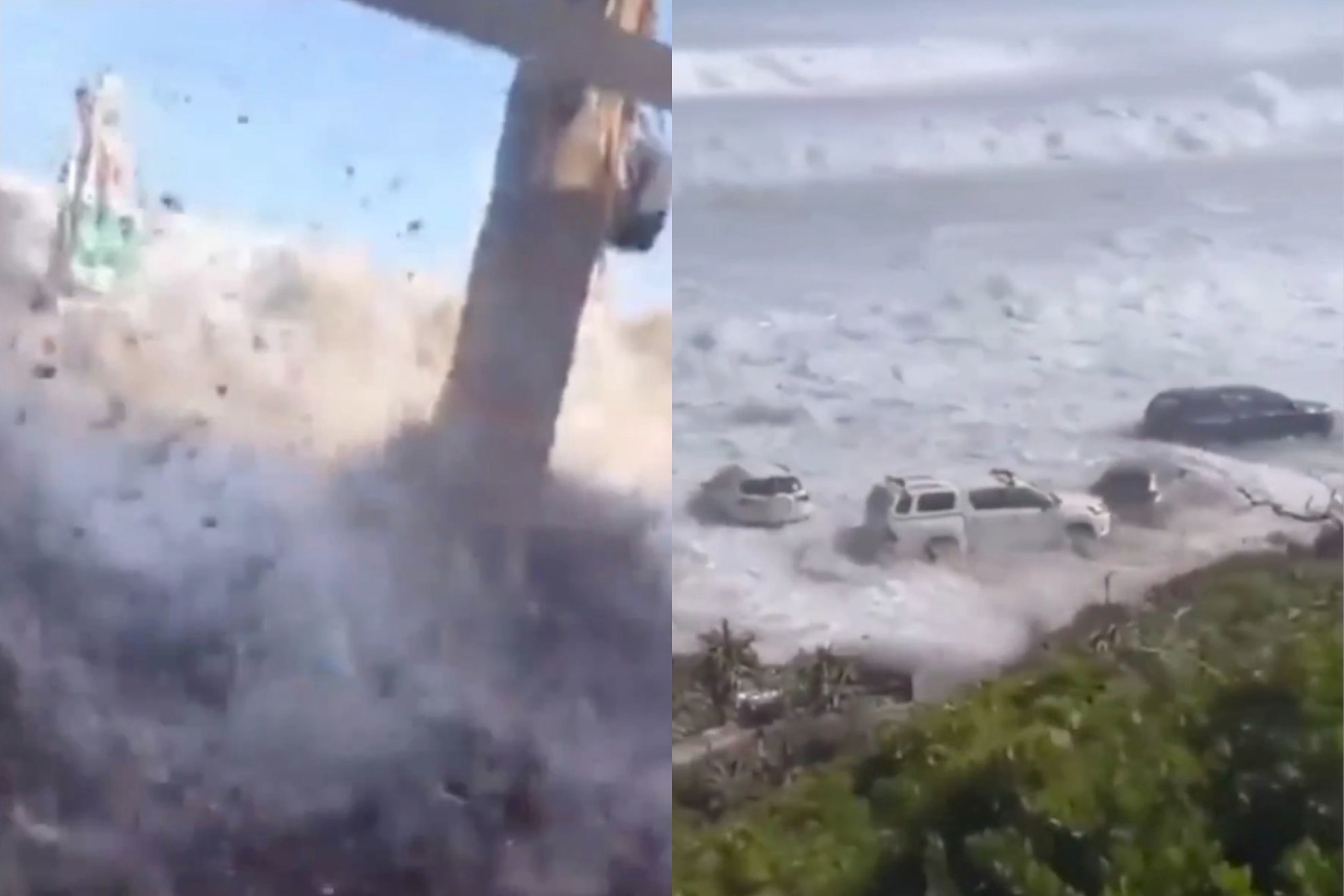 Rogue waves wreaked havoc in South Africa