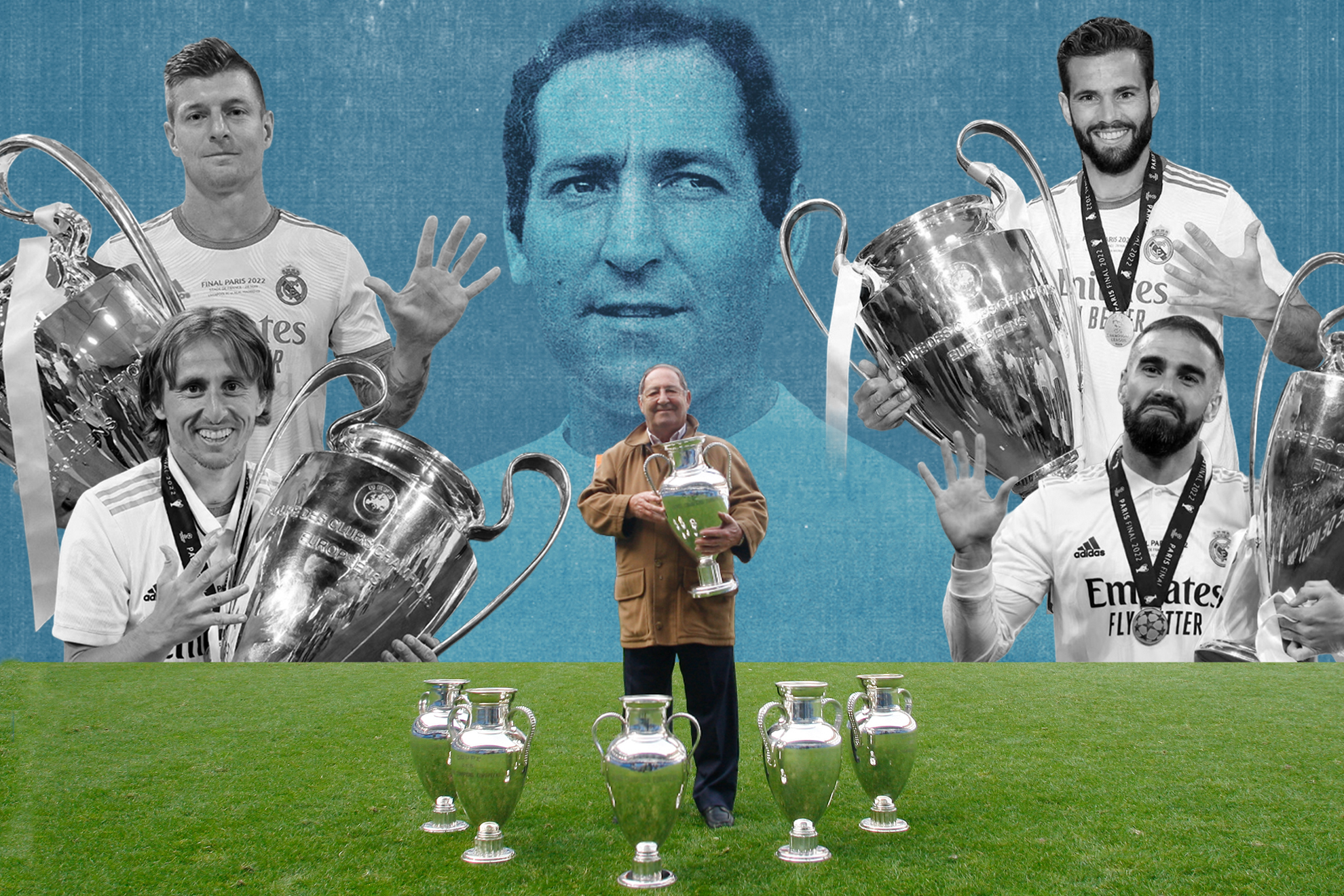El Madrid busca la Decimoquinta... y tener cuatro 'Gentos' más